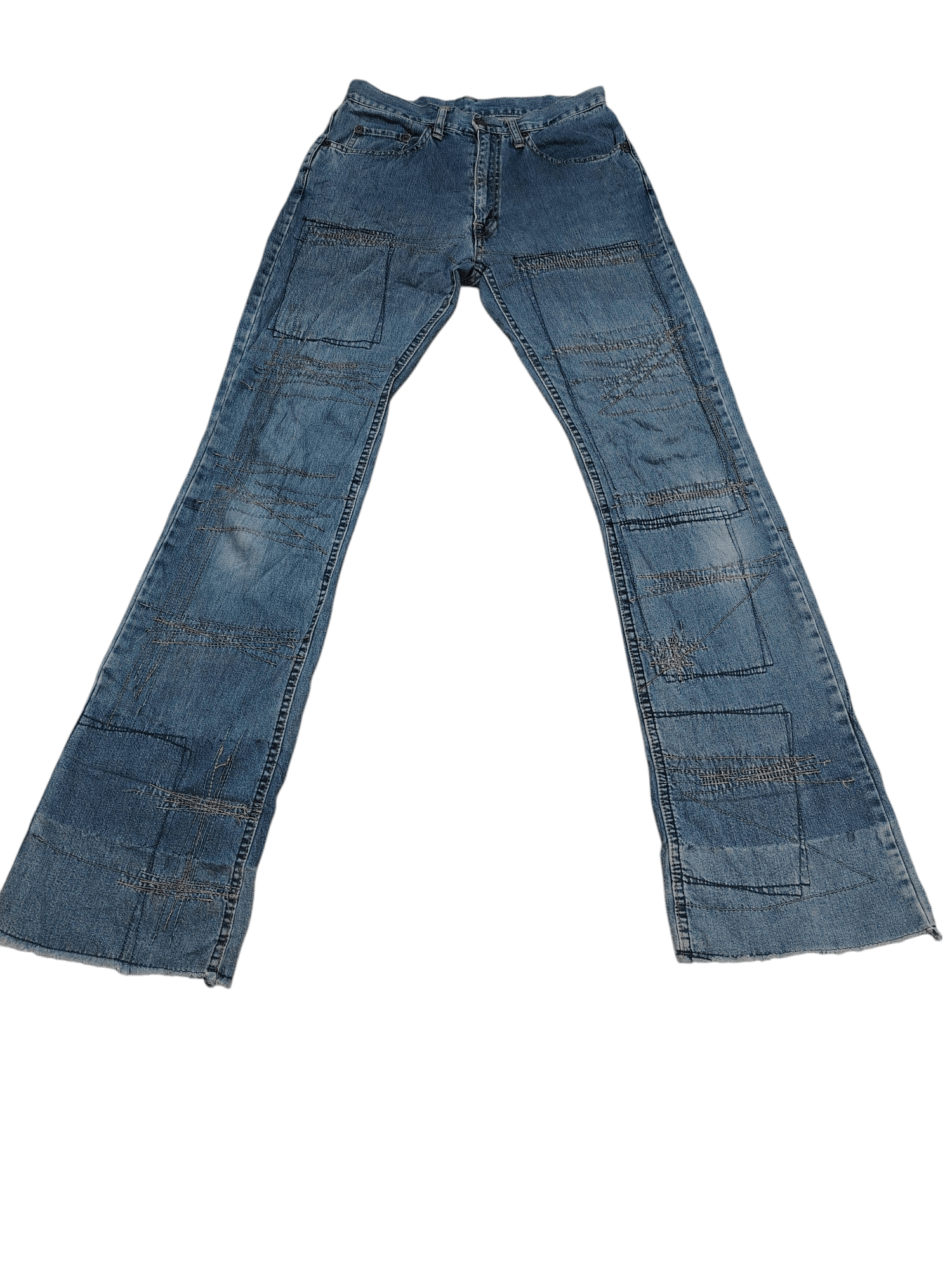 Hysteric Glamour Hysteric Glamour Kinky Flare Jeans Rare Size US 27 - 3 Thumbnail