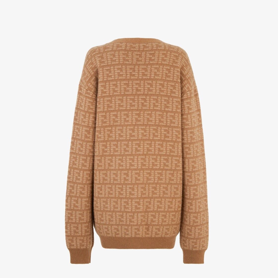Fendi o1s1wg110825 Cardigan in Brown Size S / US 4 / IT 40 - 2 Thumbnail