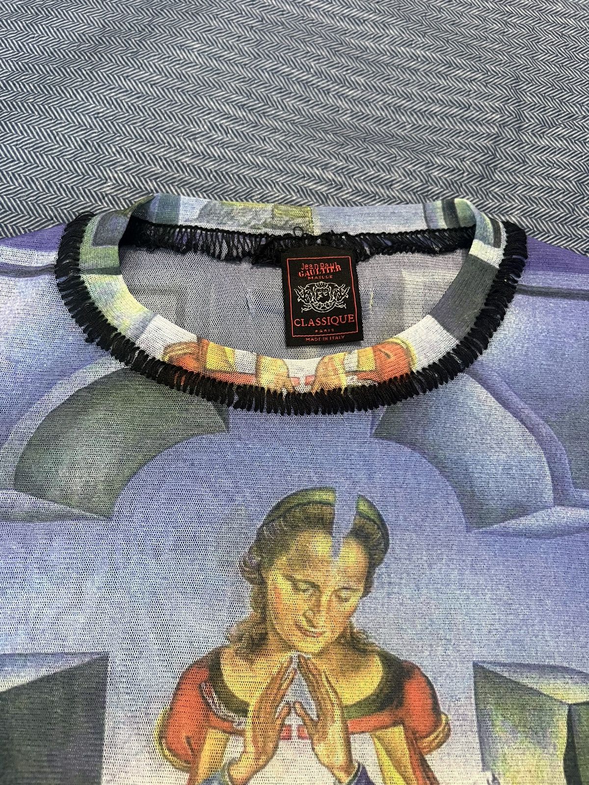 Jean Paul Gaultier jean paul gaultier madonna of port lligat salvador dali top Size M / US 6-8 / IT 42-44 - 3 Thumbnail