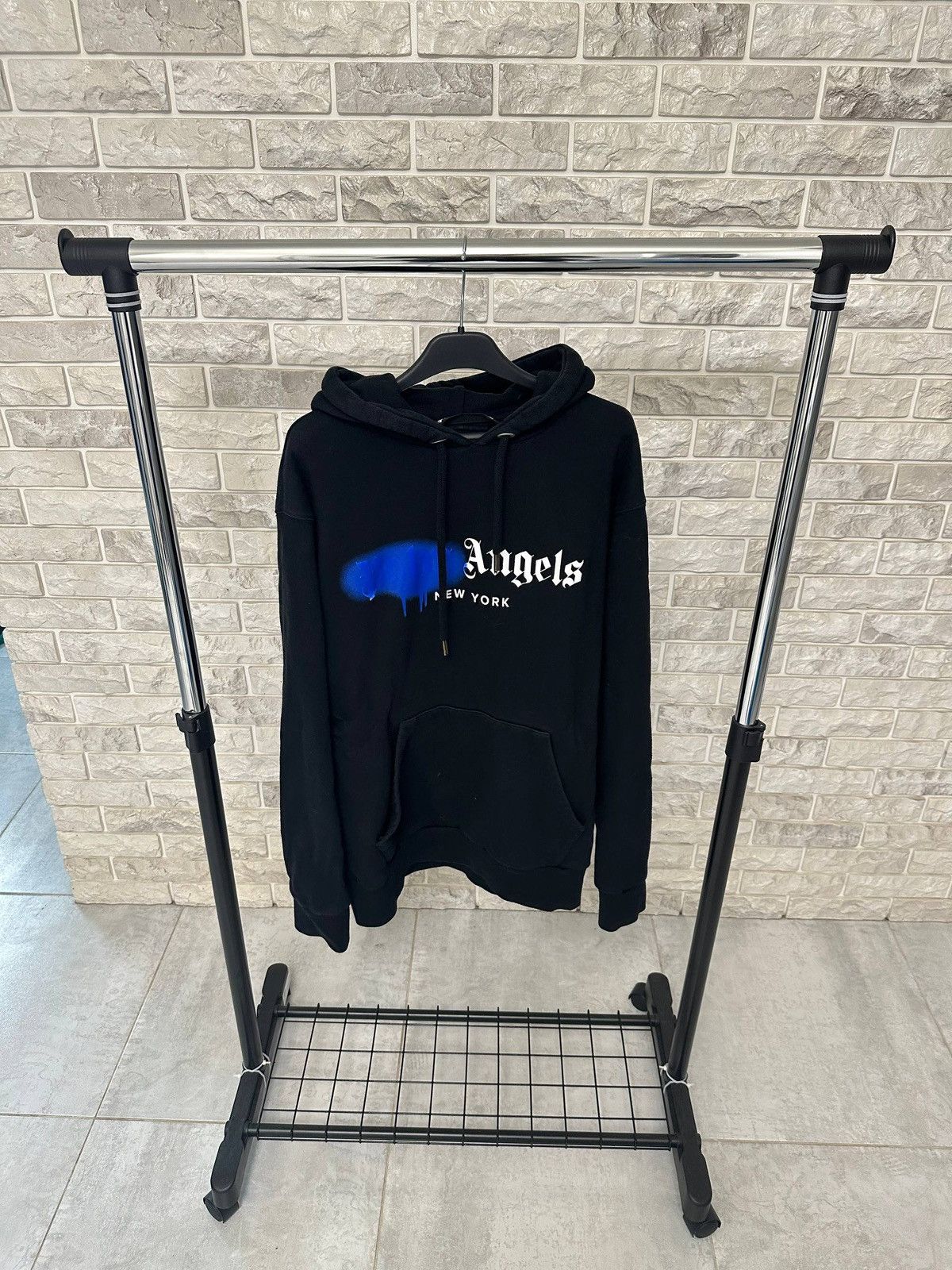 Palm Angels Palm Angels Sprayed Hoodie Size US XS / EU 42 / 0 - 1 Thumbnail