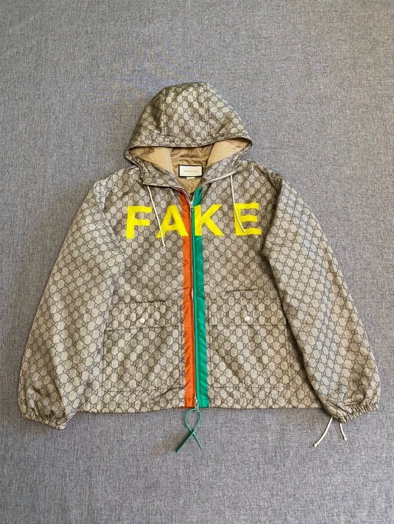 Gucci Fake Not Printed Nylon Jacket-2506