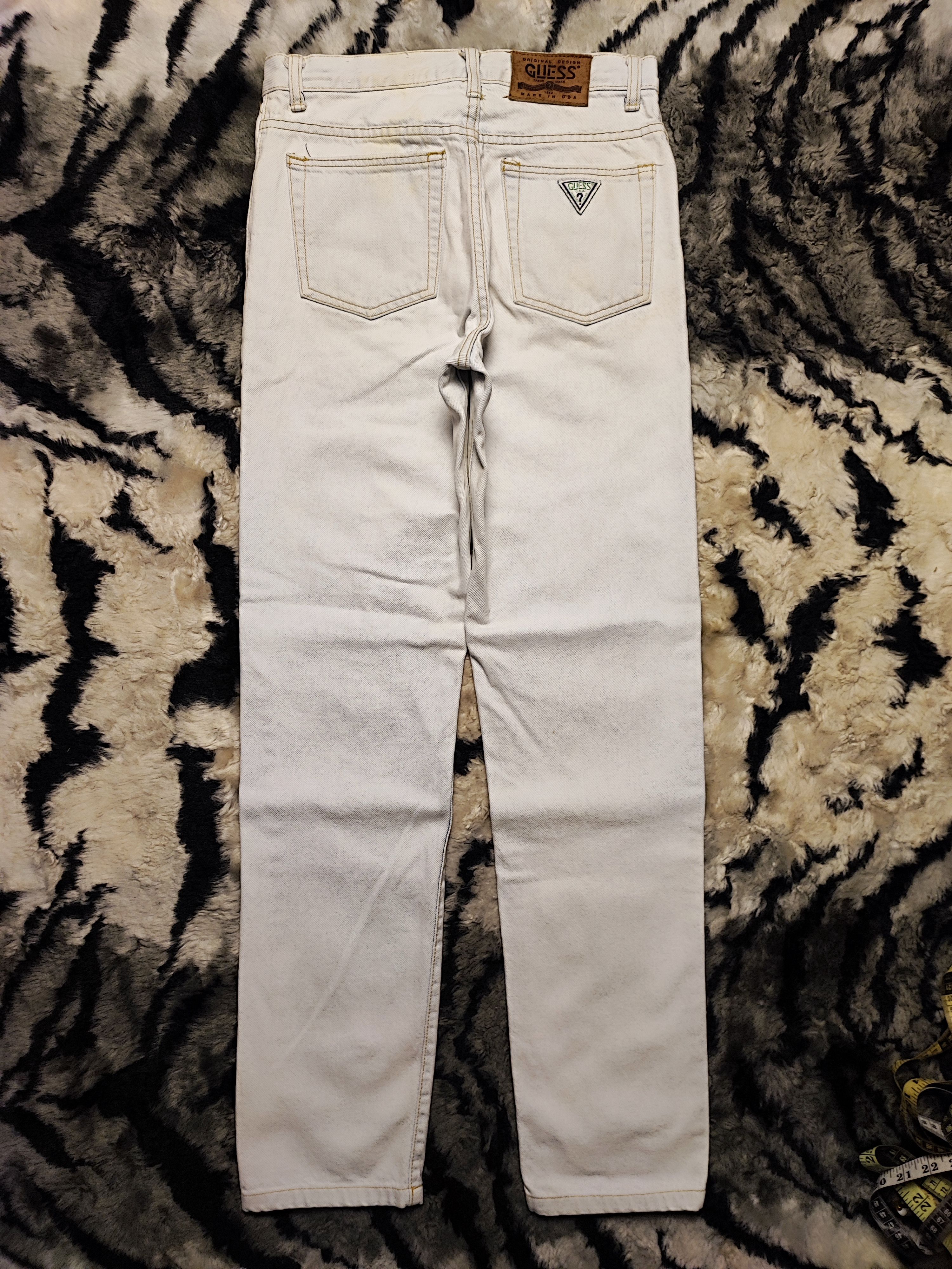 Undercover Vintage 80s Guess Georges Marciano Jeans Made in USA 28x31 Size US 28 / EU 44 - 12 Thumbnail