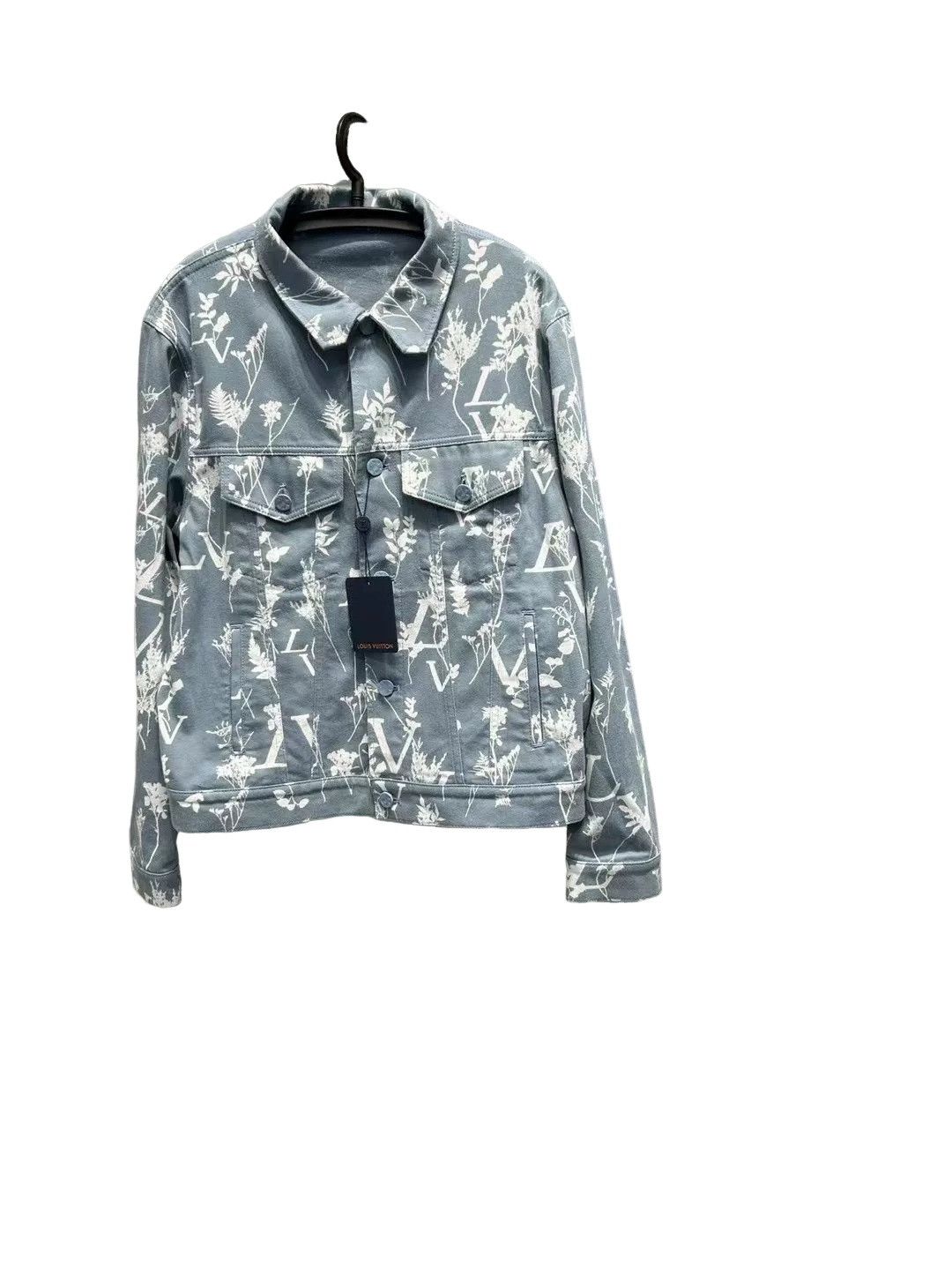 Louis Vuitton Louis Vuitton Monogram Wheat Denim Jacket 52 Size US L / EU 52-54 / 3 - 1 Thumbnail