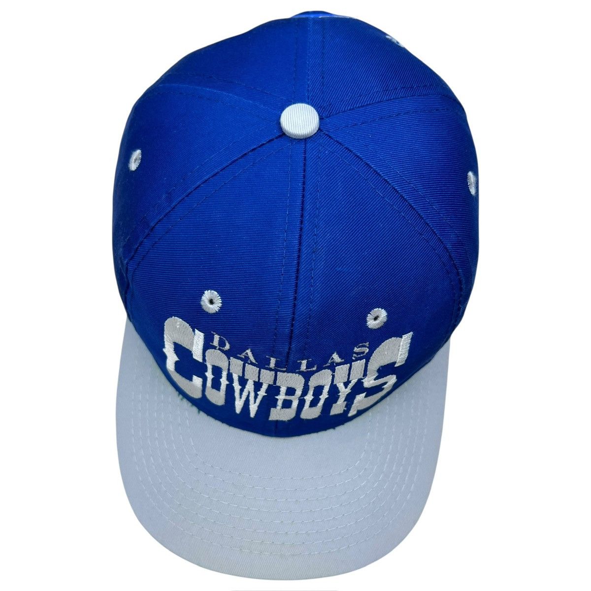 NFL NFL Dallas Cowboys Spell Out Two Tone Embroidered Snapback Size ONE SIZE - 8 Thumbnail