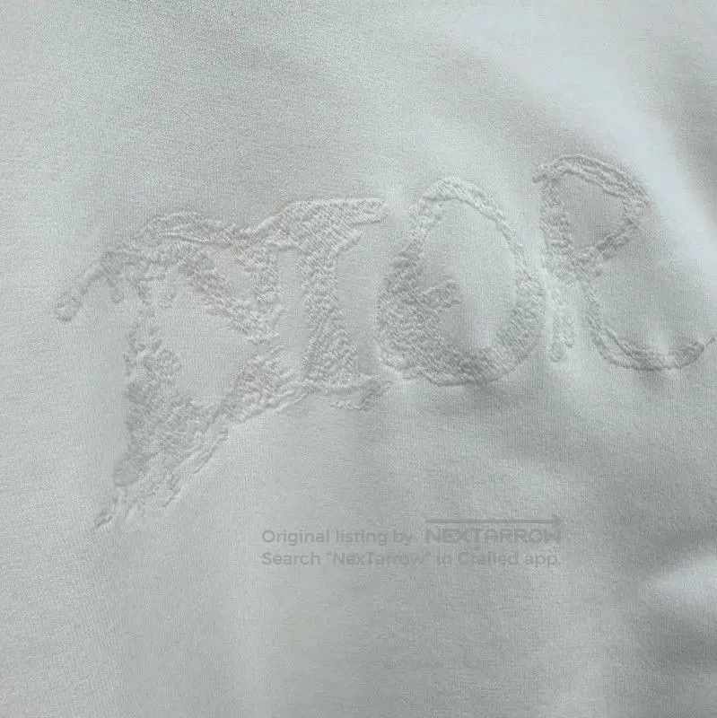 Dior Dior Men's Long Sleeve White Sweatshirt . Size US XL / EU 56 / 4 - 6 Thumbnail