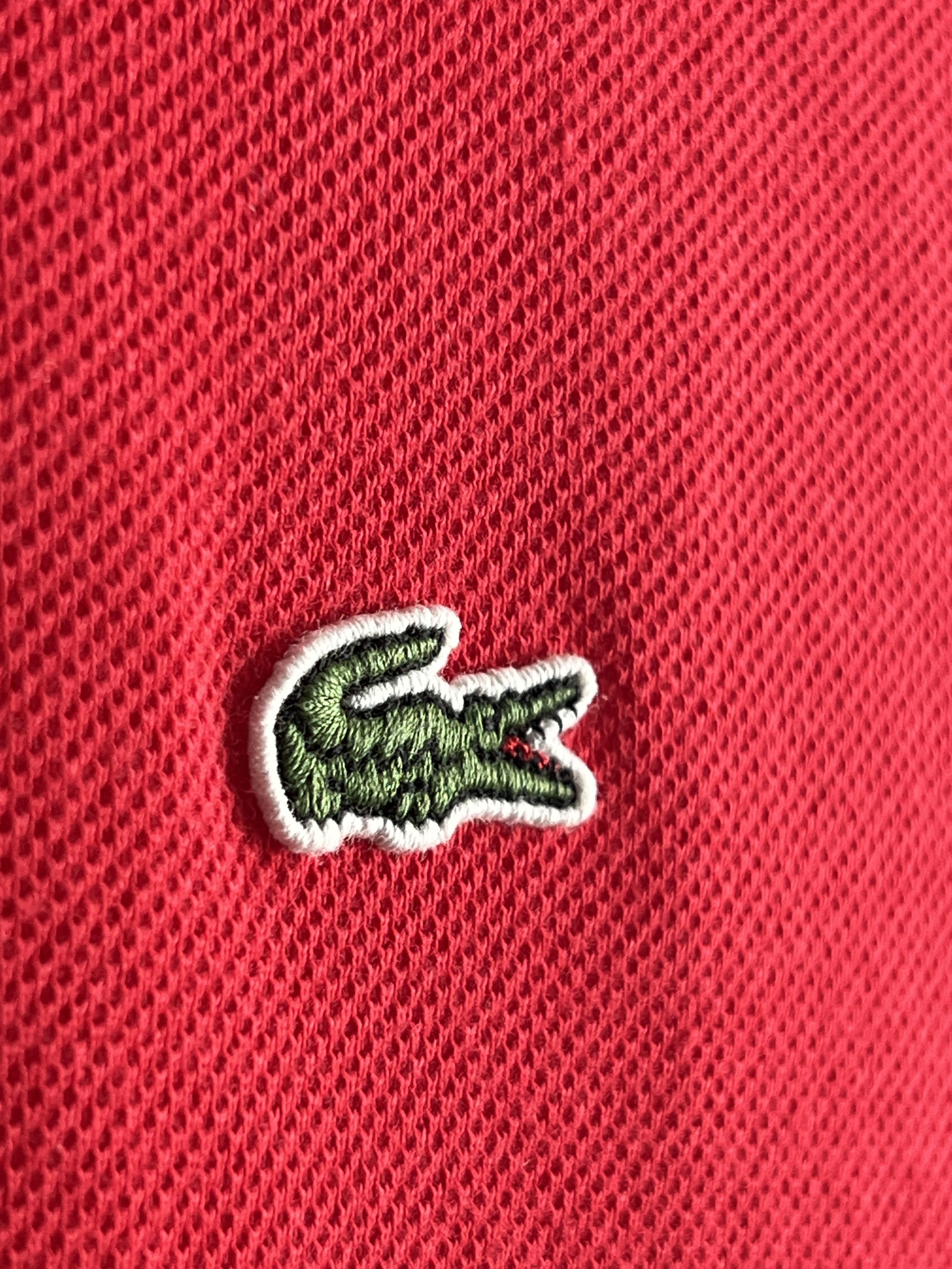 Lacoste Lacoste Polo Shirt Men Size 4 Medium Red Slim Fit Logo Size US M / EU 48-50 / 2 - 5 Thumbnail
