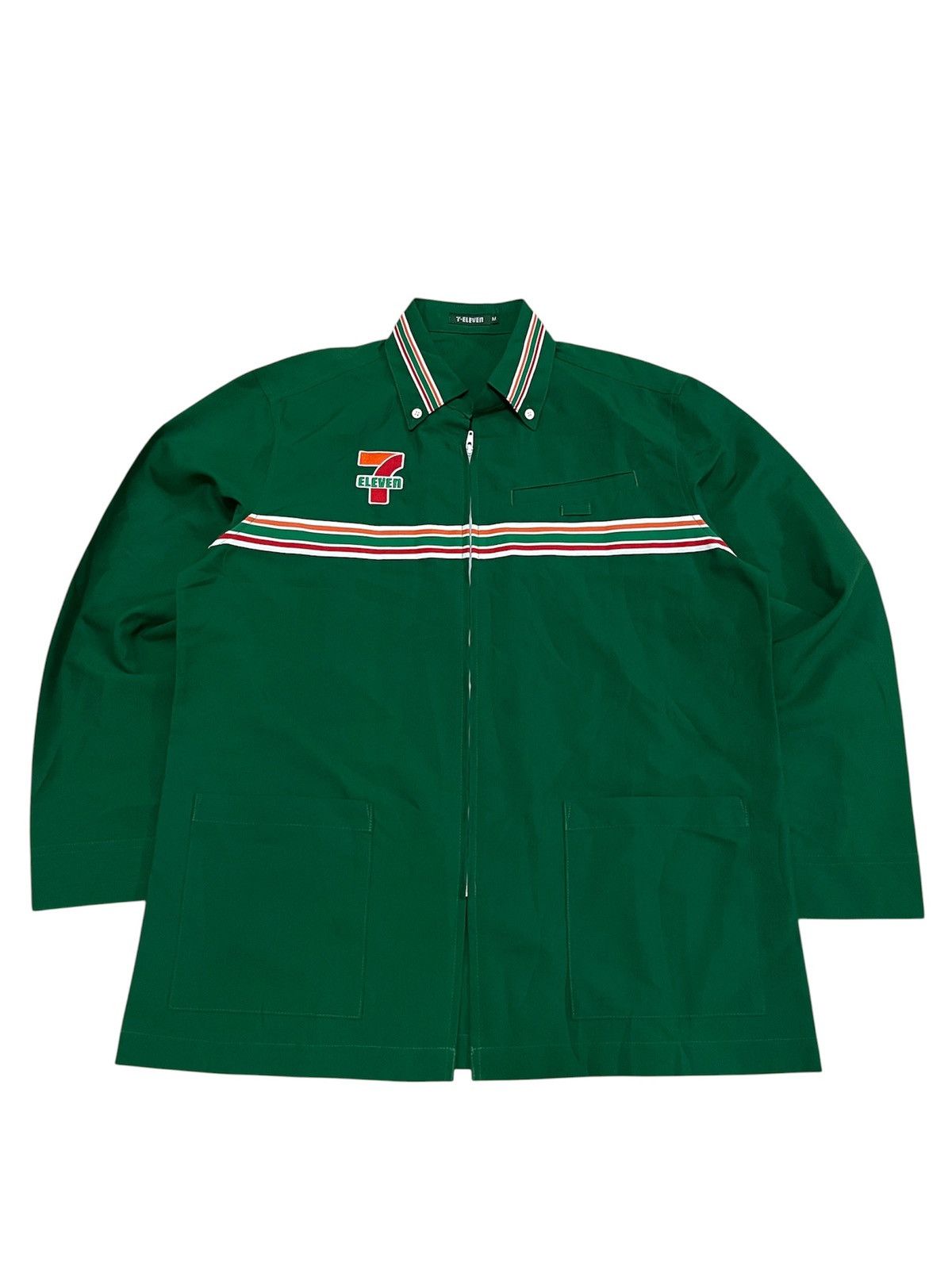 Japanese Brand 7 Eleven Uniform Workers Shirt Size US M / EU 48-50 / 2 - 1 Thumbnail