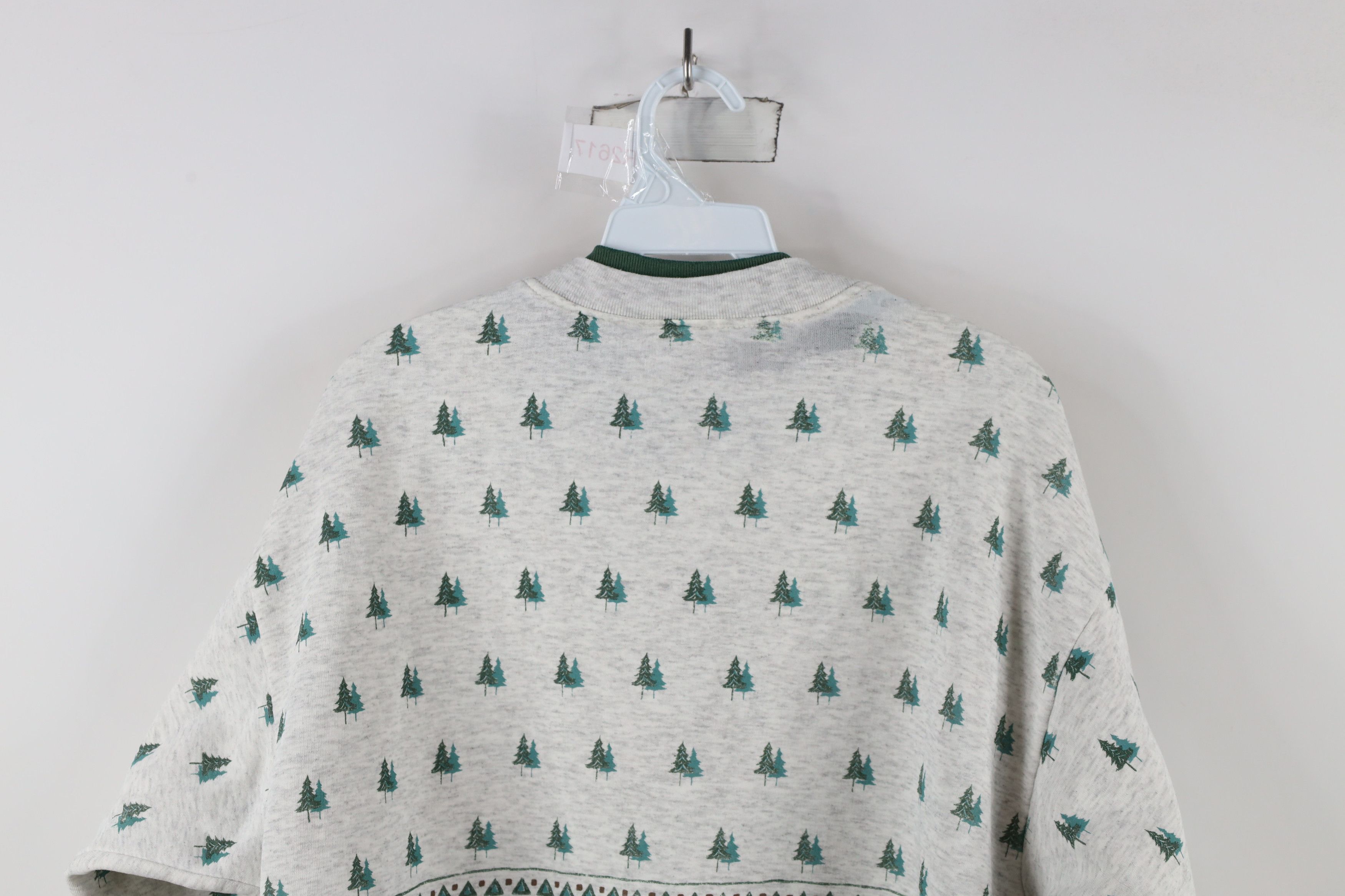 Vintage Vintage 90s Streetwear Christmas Print Cardigan Sweatshirt Size L / US 10 / IT 46 - 13 Thumbnail