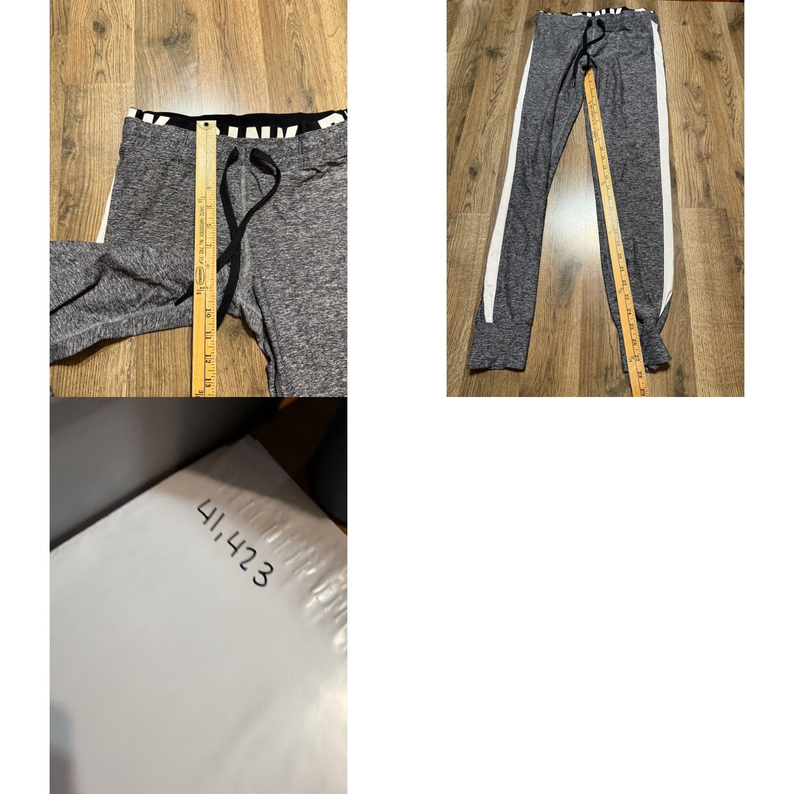 Victoria's Secret Victoria's Secret Pants Women's Small Grey Black White Athletic Wear Size 28" / US 6 / IT 42 - 8 Thumbnail