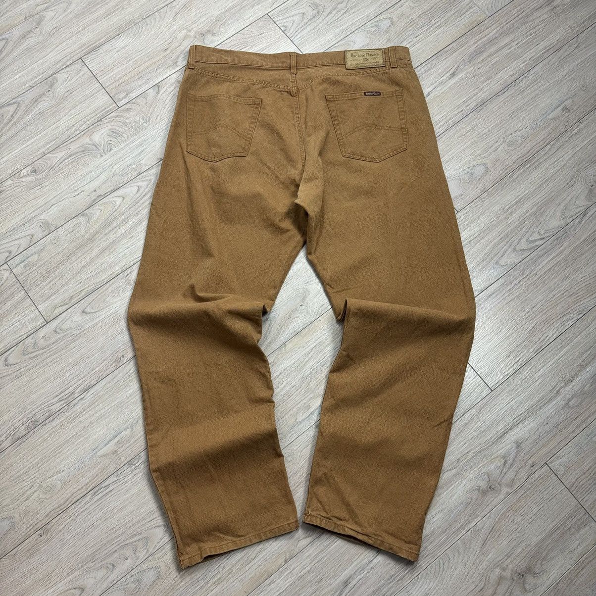 Marlboro Vintage 90s Marlboro Classics British Khaki Baggy Pants Size US 40 / EU 56 - 17 Thumbnail