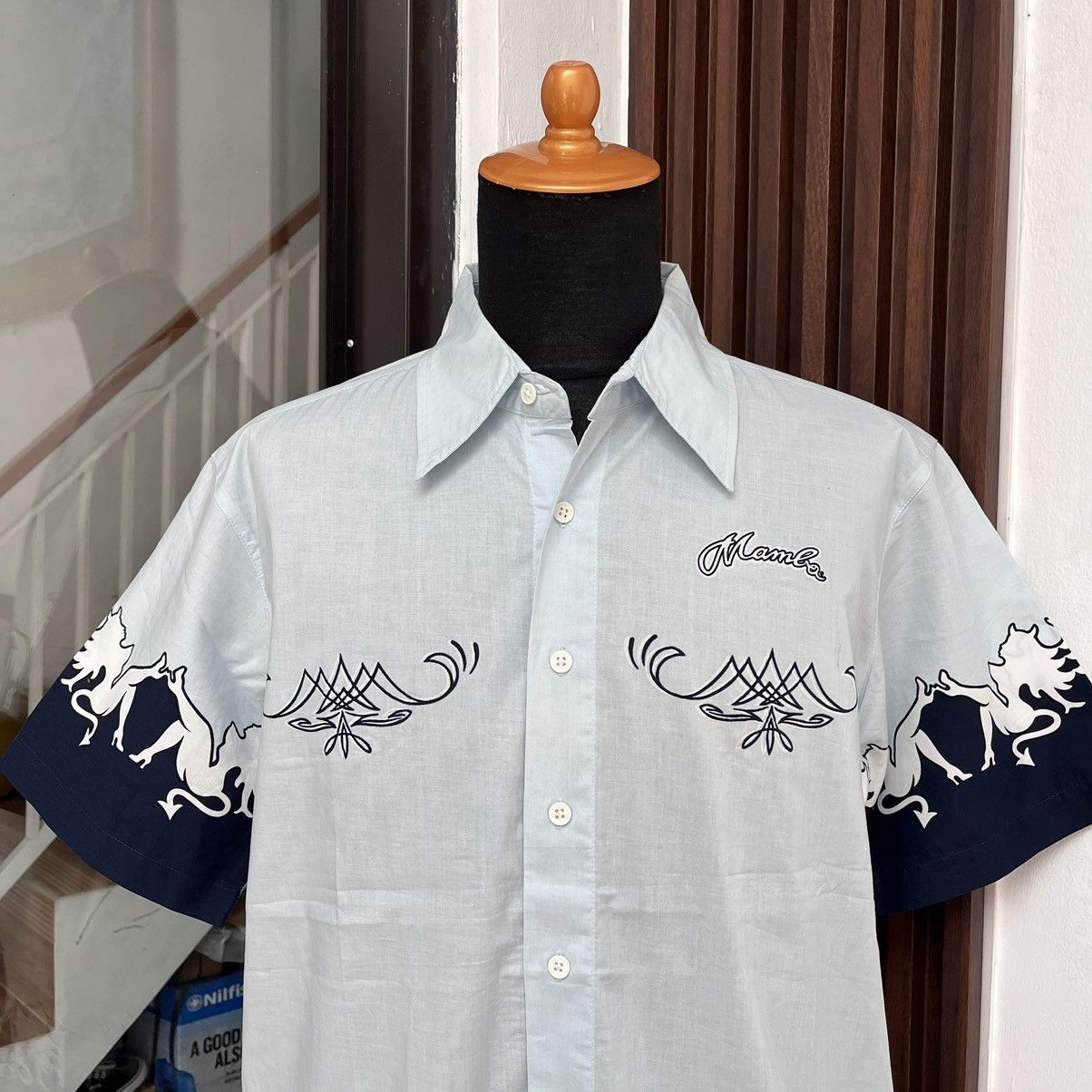 Mambo Surf Style Mambo Shirt Cotton "DEVIL WOMAN" Never Worn Size US M / EU 48-50 / 2 - 3 Thumbnail