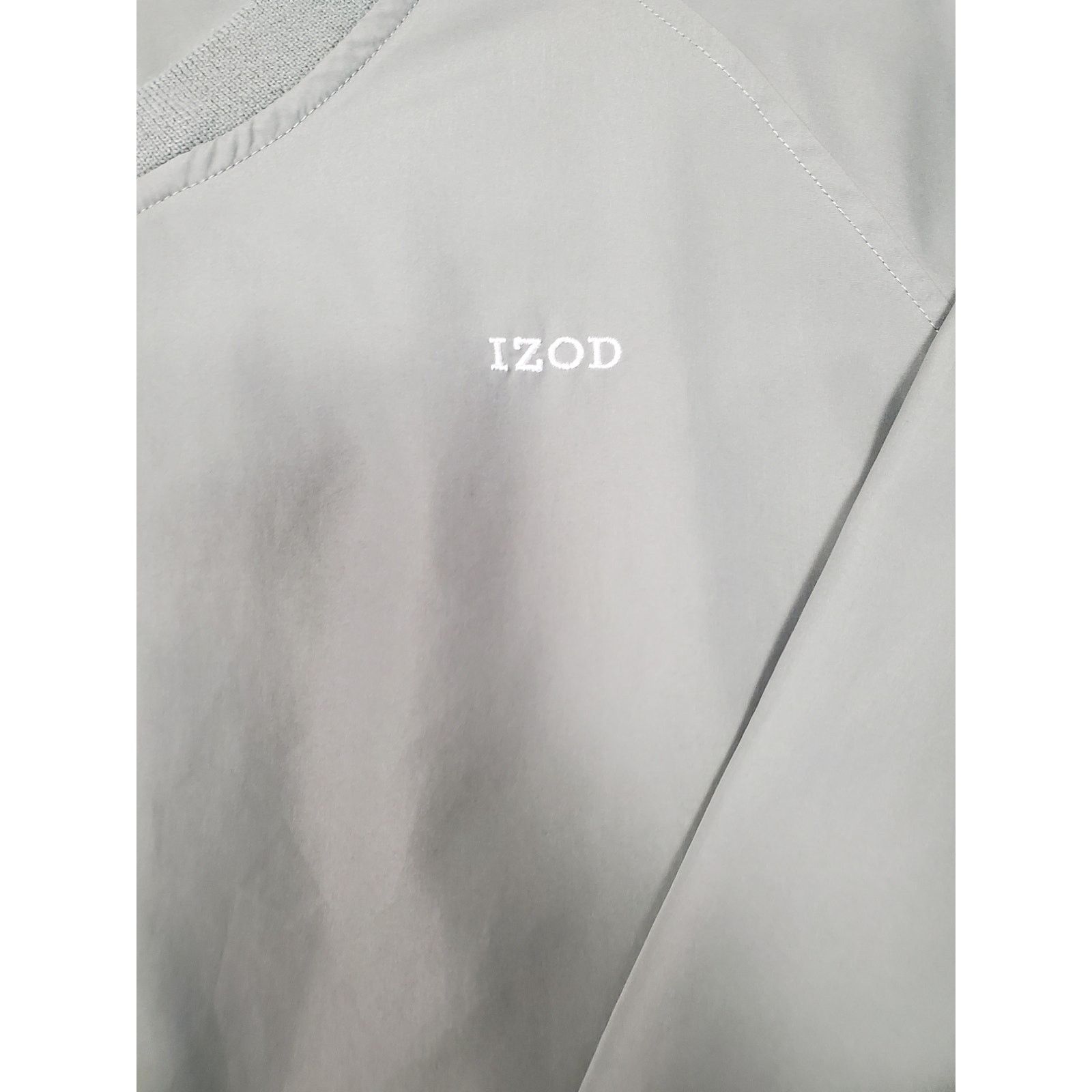 Izod Women's Izod Green V-Neck Pullover Medium Lightweight Size M / US 6-8 / IT 42-44 - 5 Thumbnail