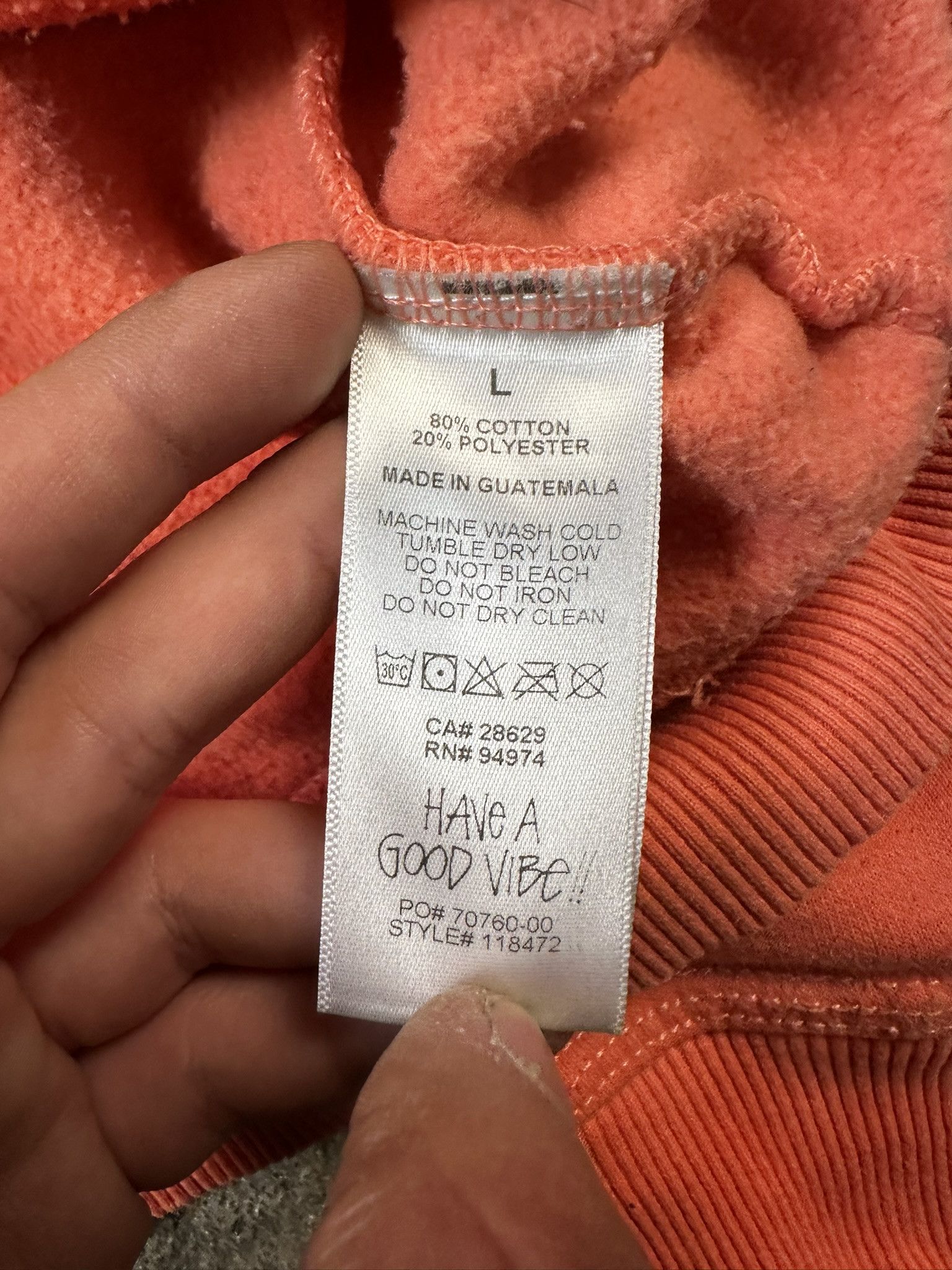 Stussy Vintage Y2k Stussy Spellout Logo Boxy Hoodie Size US L / EU 52-54 / 3 - 9 Thumbnail