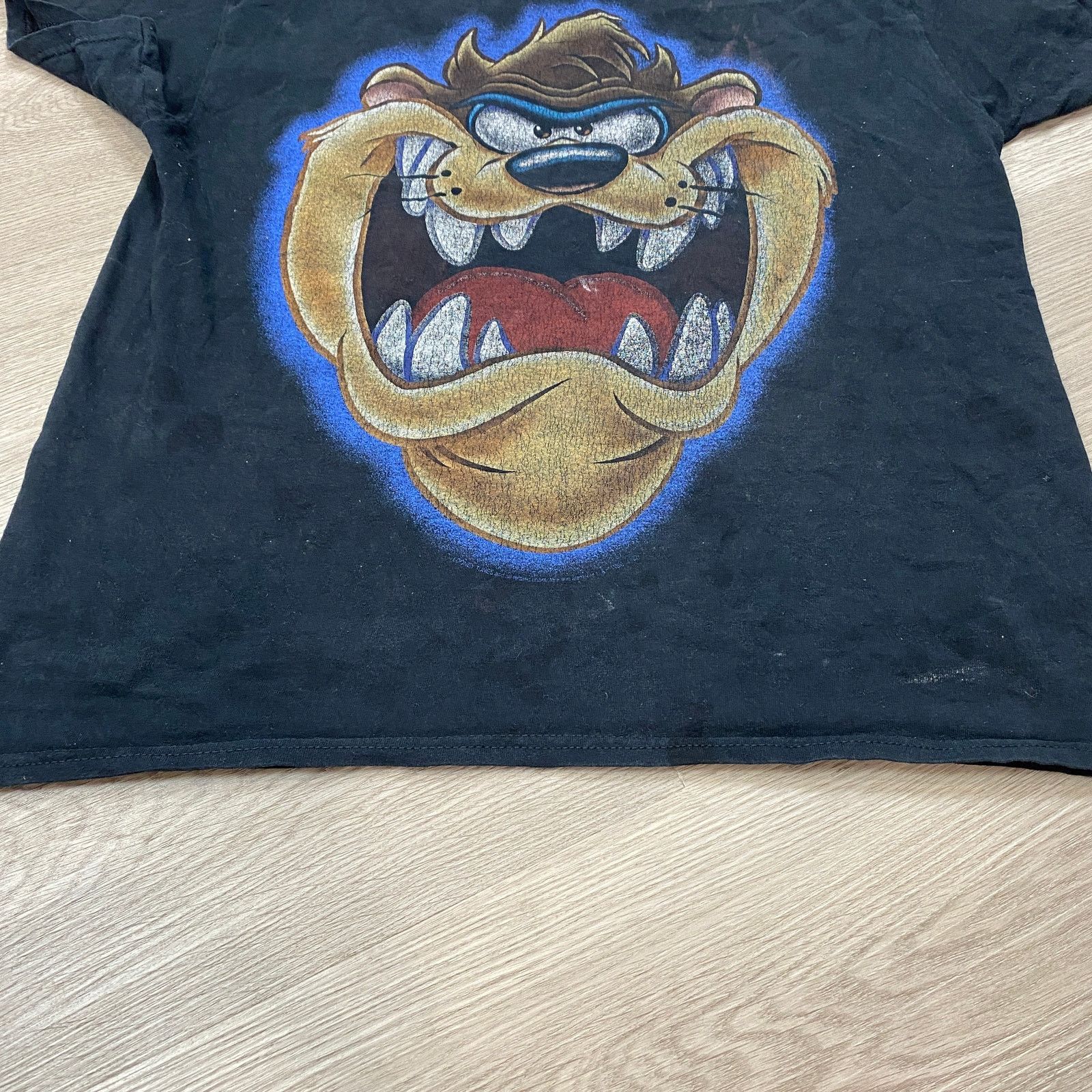 Warner Bros Tasmanian Devil Looney Tunes WB T Shirt Men's L Grunge Y2K Size US L / EU 52-54 / 3 - 8 Thumbnail