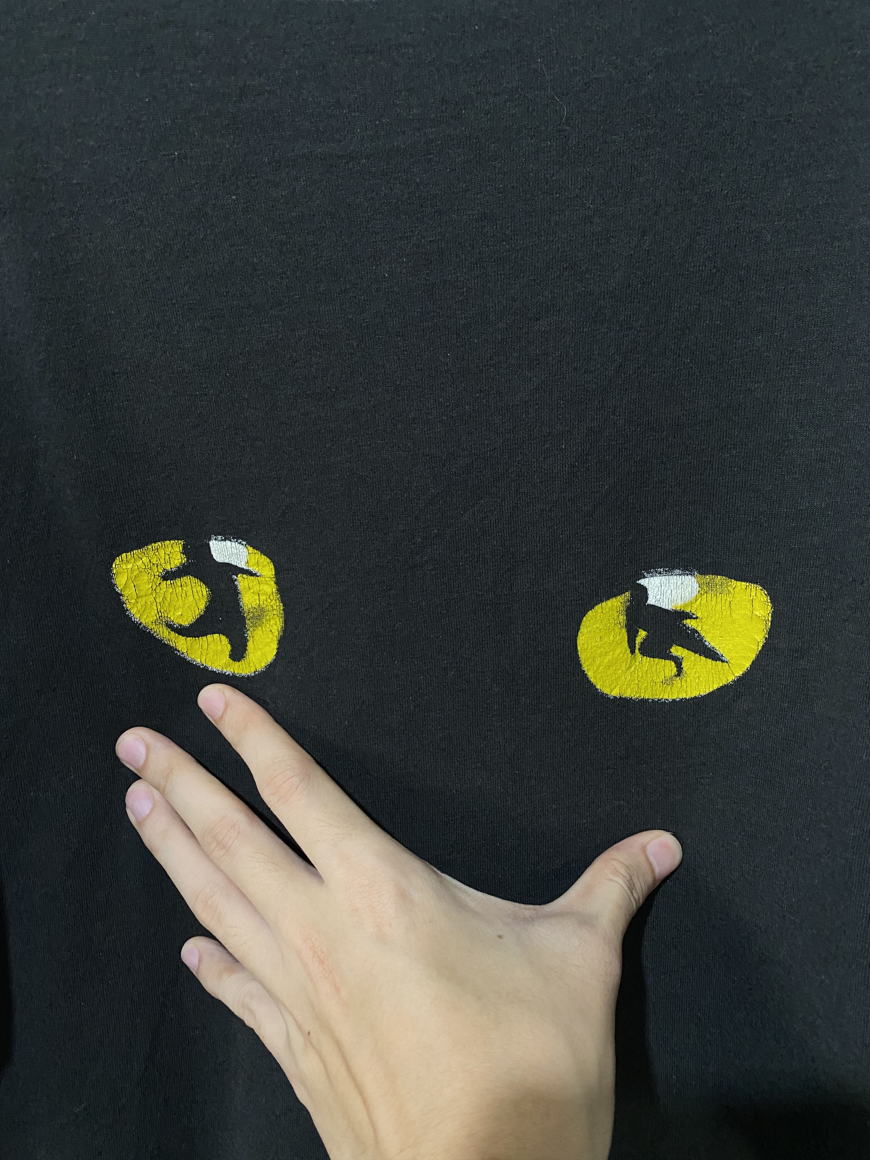 Vintage Vintage 80s Cats Andrew Lloyd Webber Shirt Size US L / EU 52-54 / 3 - 2 Thumbnail