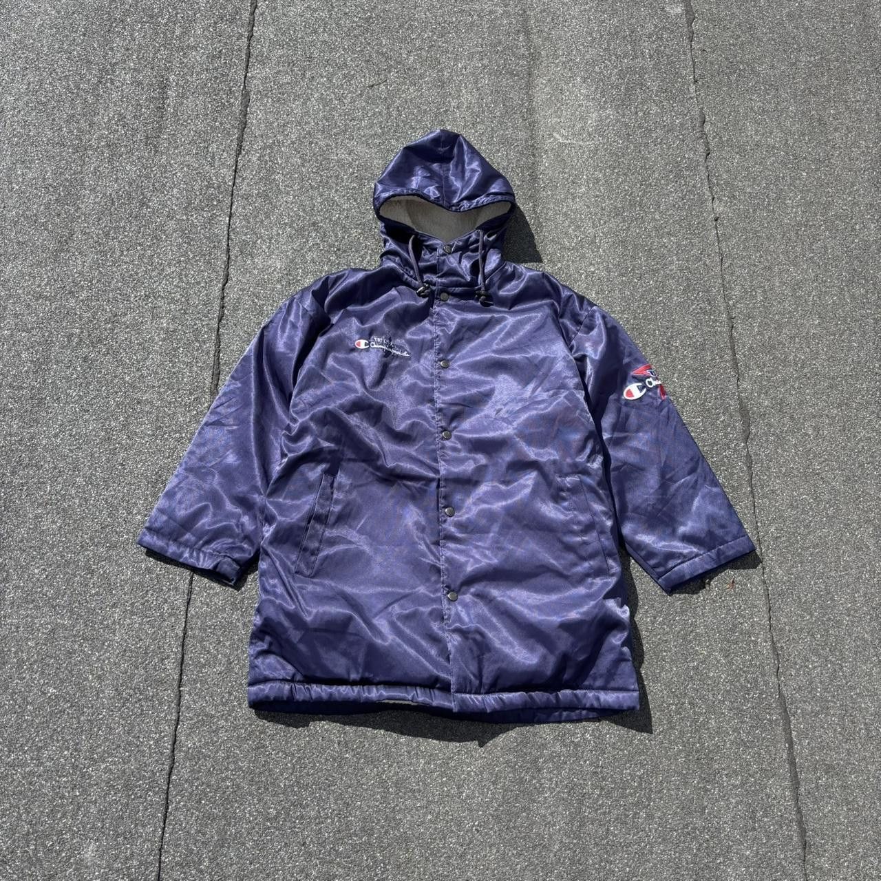 Champion × Japanese Brand × Vintage Vintage y2k 90s Champion sherpa lined jacket Size US M / EU 48-50 / 2 - 1 Thumbnail