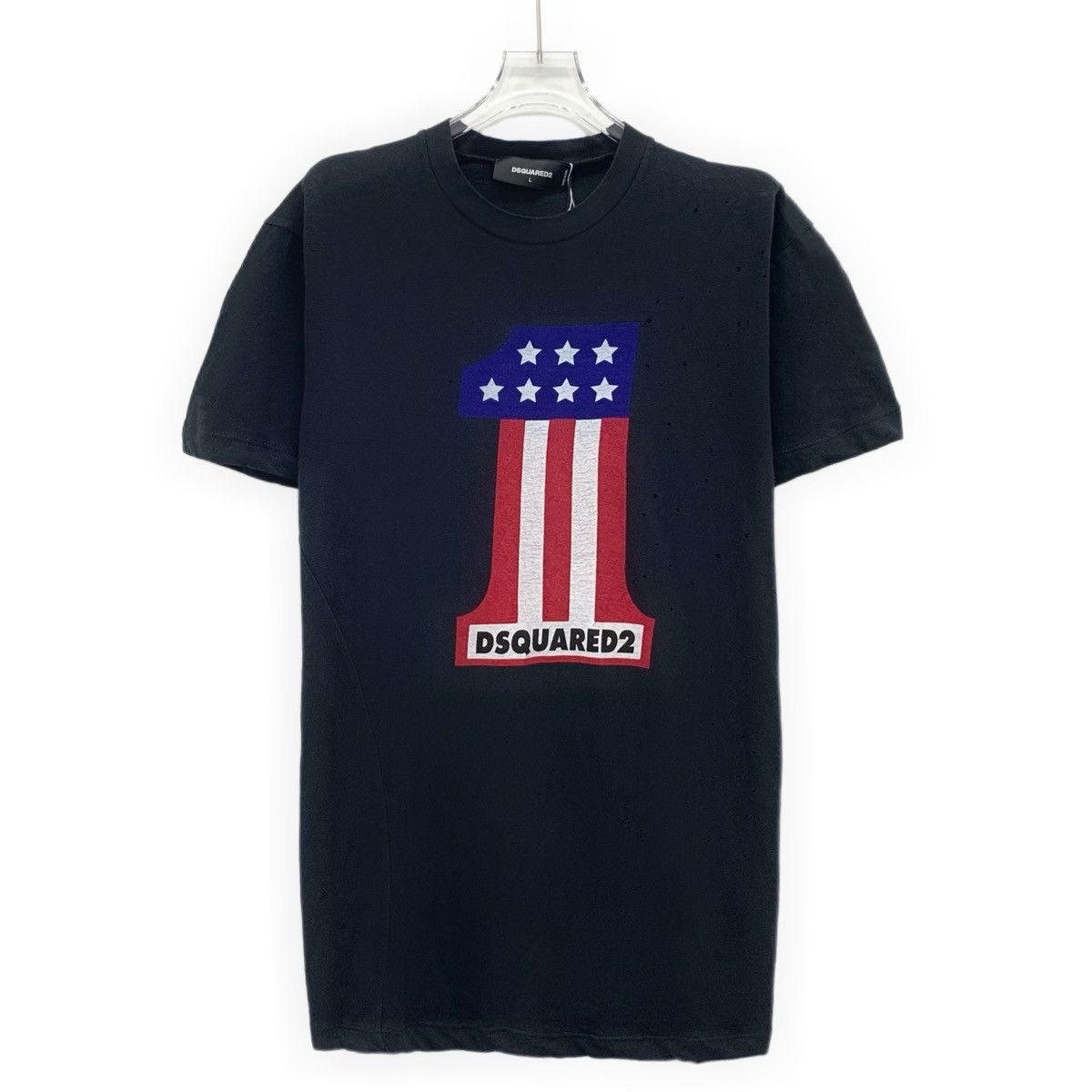 Dsquared2 Dsquared2 Print Cotton Short Sleeve T-Shirt K26WX Size M / US 6-8 / IT 42-44 - 1 Thumbnail
