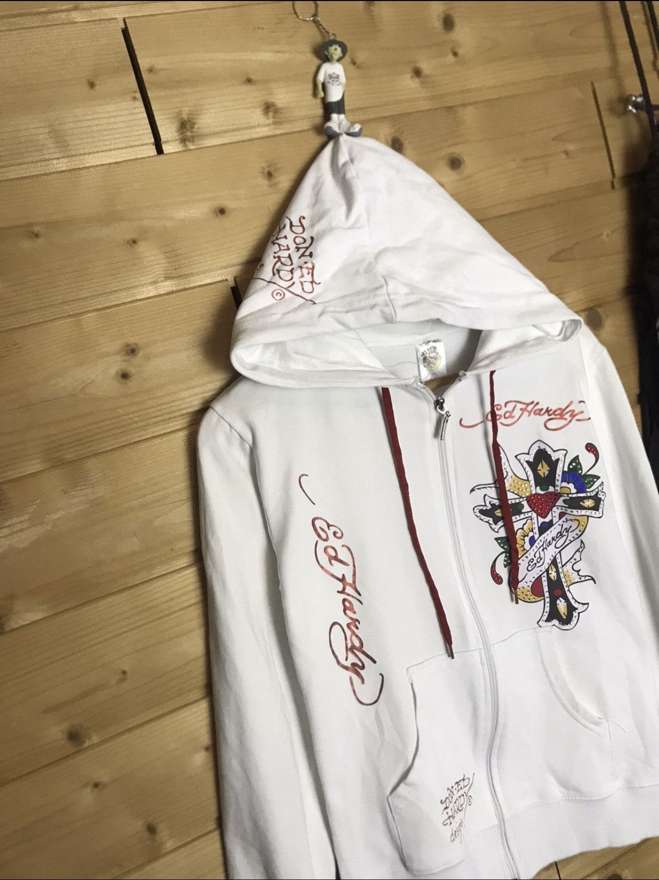 Ed Hardy Vintage Ed Hardy zip hoodie Size S / US 4 / IT 40 - 2 Thumbnail