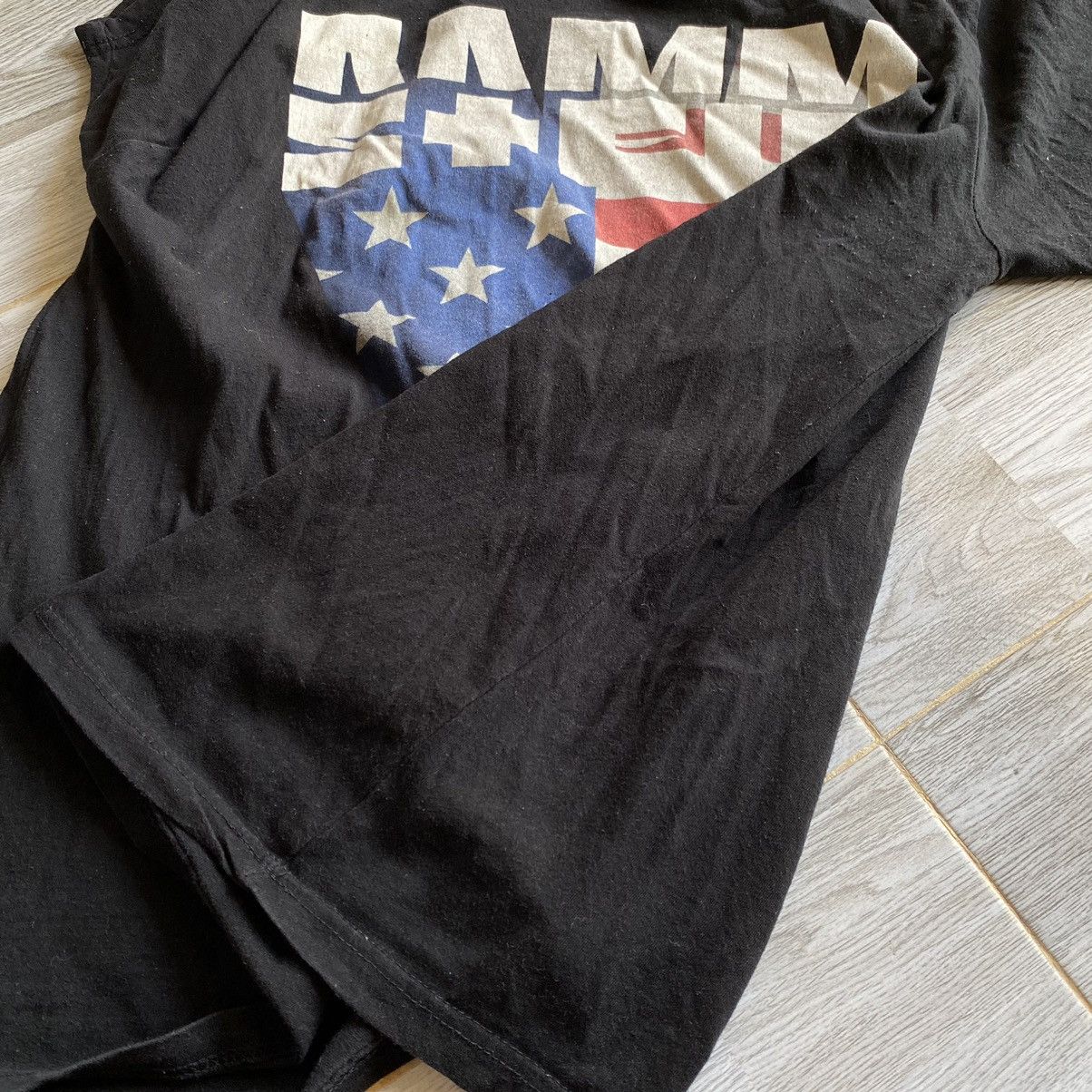 Band Tees Rammstein Shirt Mens Large Black Band Metal Size US L / EU 52-54 / 3 - 11 Thumbnail