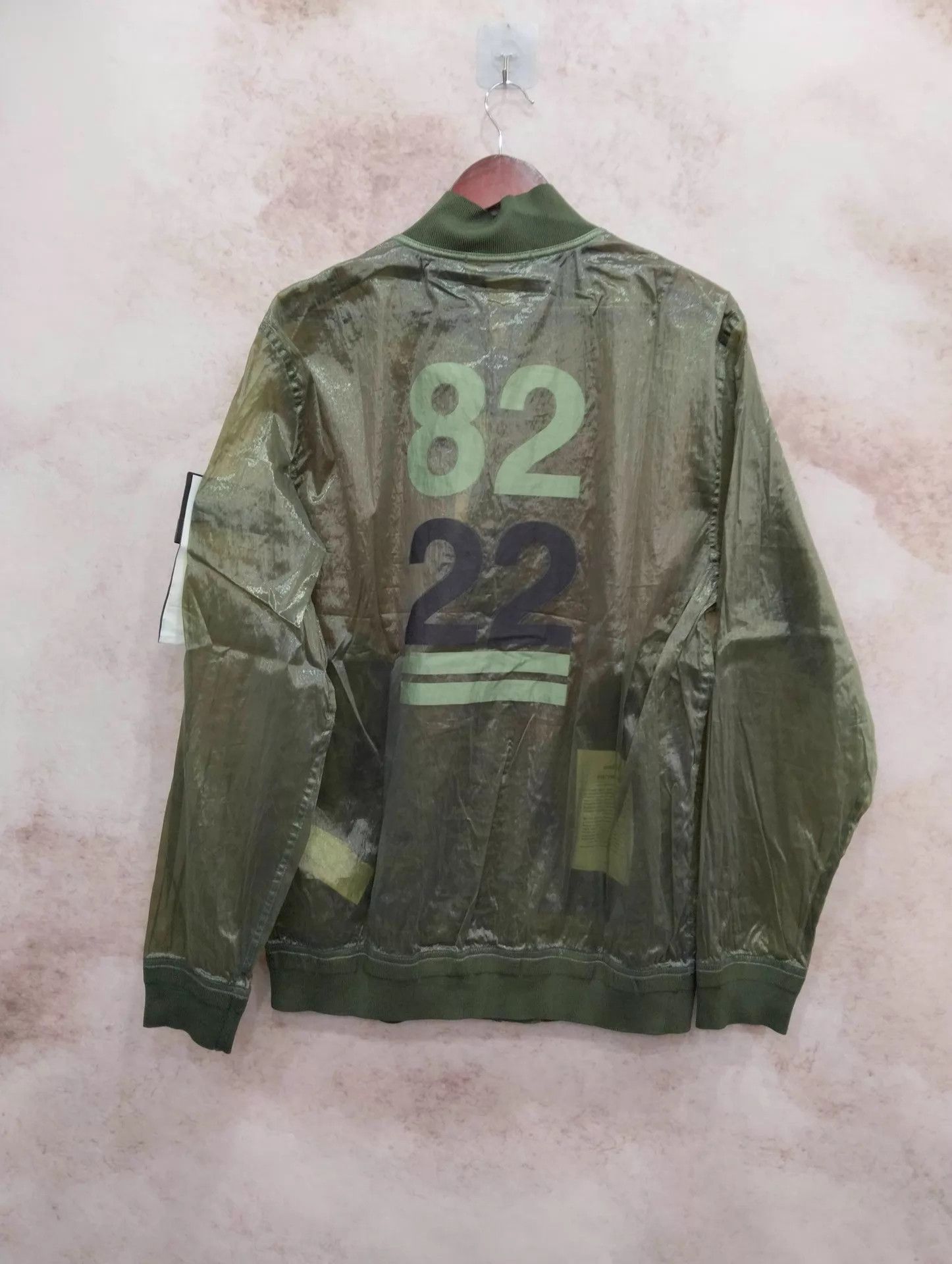 Stone Island STONE ISLAND Memorial Solid Metallic Numbered Zipper XL JKT Size US XL / EU 56 / 4 - 2 Thumbnail