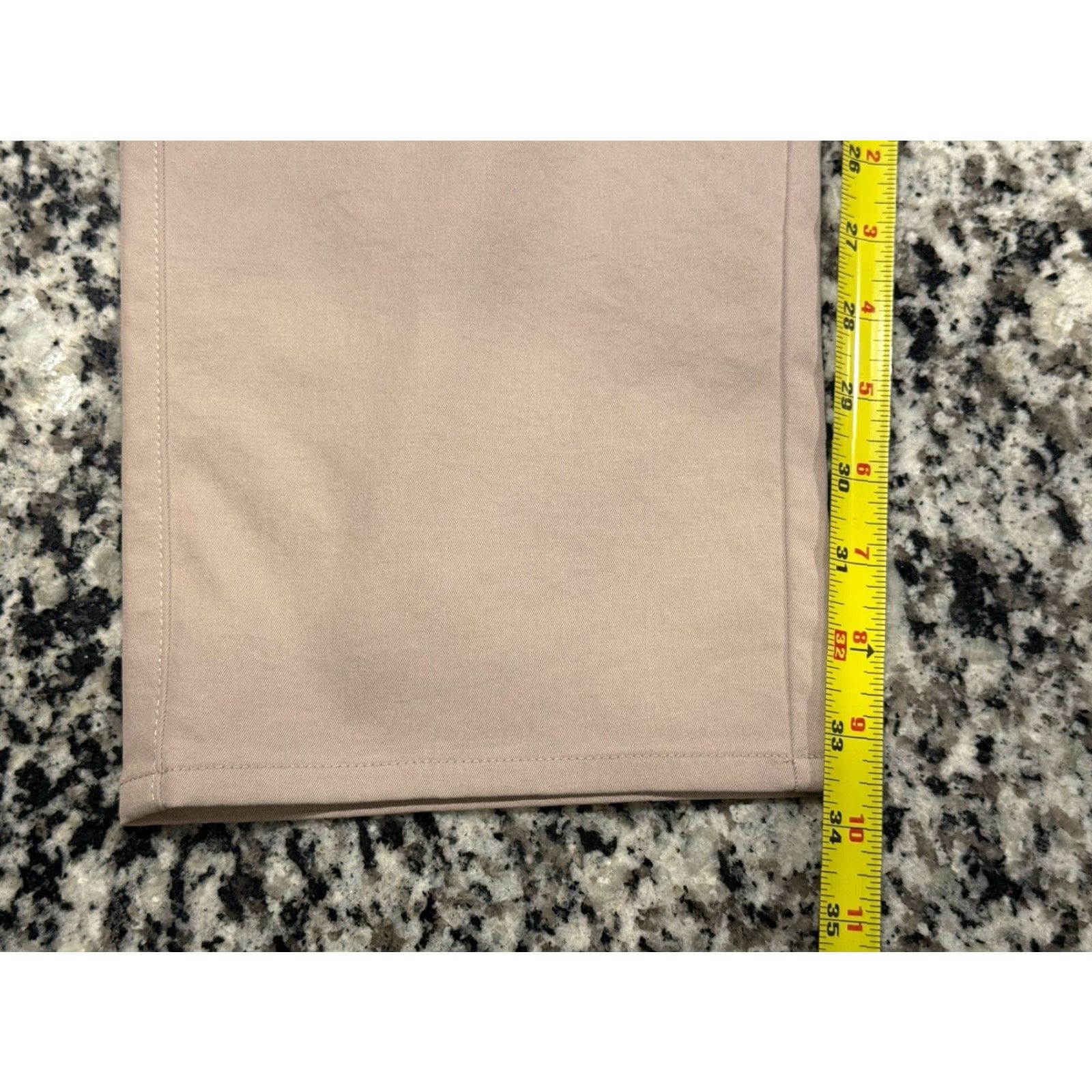 Peter Millar Peter Millar Pants Mens 44x33.5 Khaki Chino Flat Front Straight Leg Modern Lightweight Quick Dry Moisture Wicking Casual Workwear Golf Preppy Mens Size US 44 / EU 60 - 2 Thumbnail