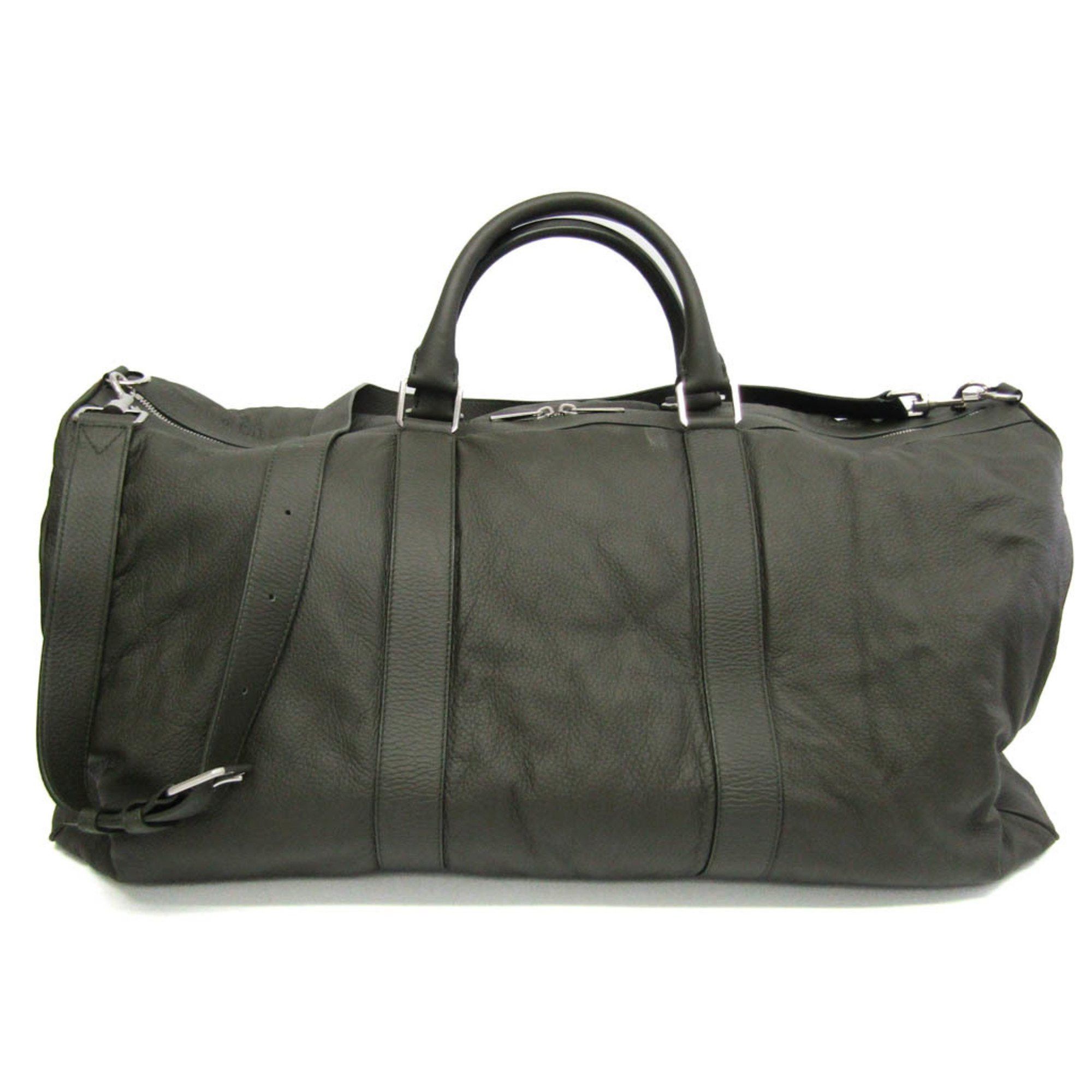 Bottega Veneta -- Khaki Leather Travel Bag (Pre-Owned) Size ONE SIZE - 1 Thumbnail