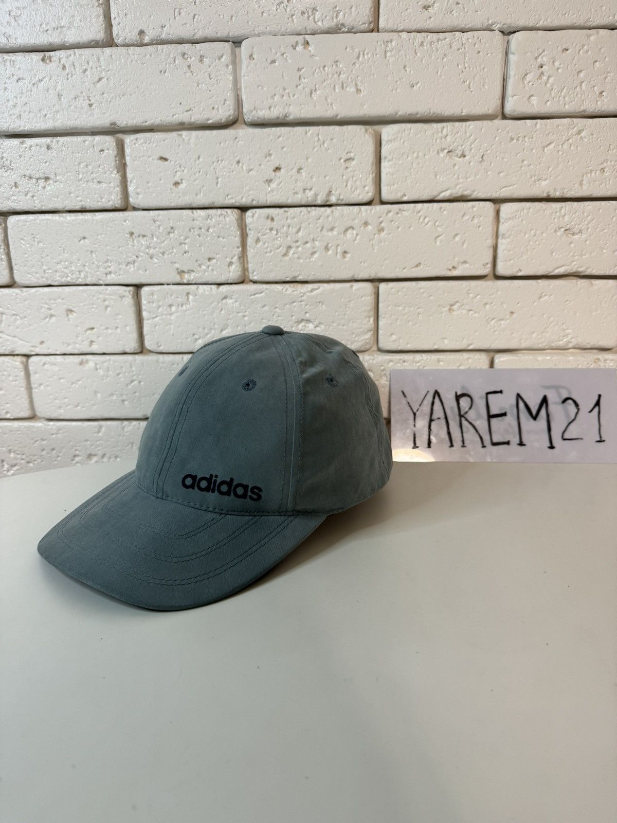 Vintage Adidas vintage cap hat Size ONE SIZE - 1 Thumbnail