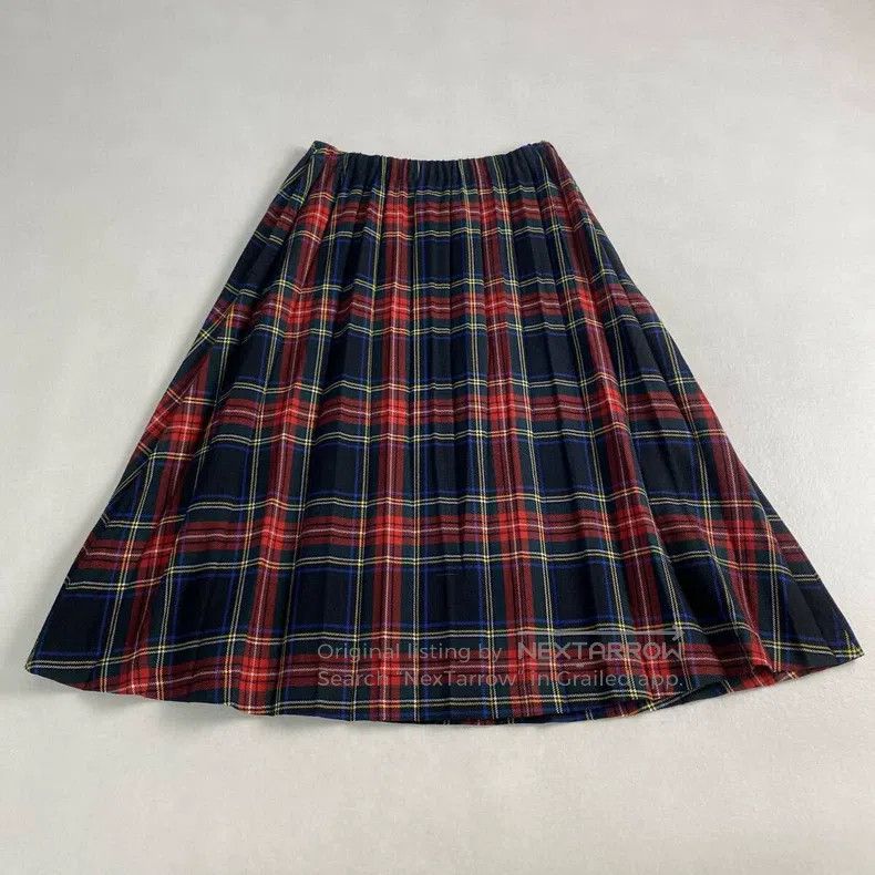 Comme des Garcons Comme Des Garcons size M Plaid Skirt Size 23" - 2 Thumbnail