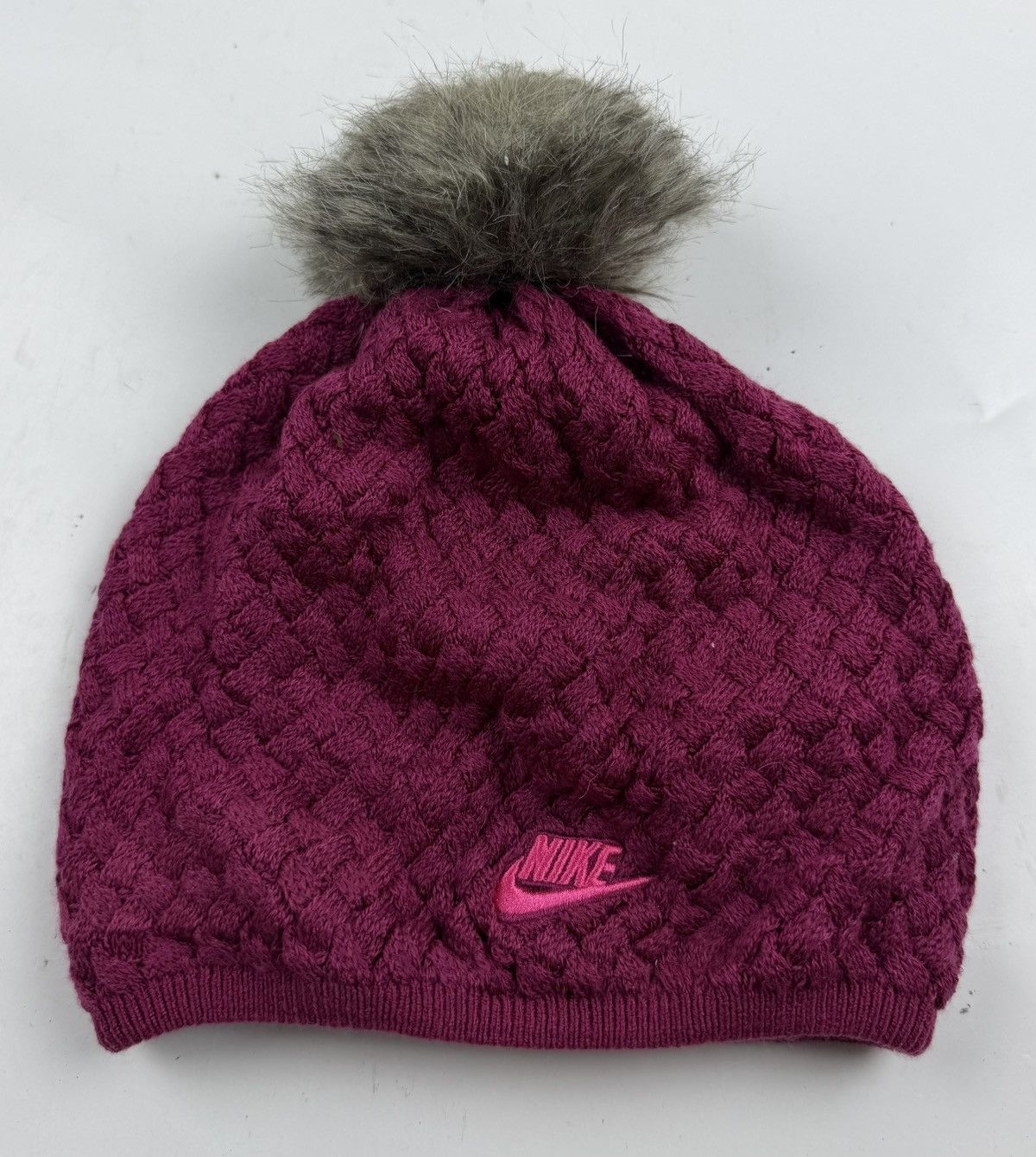Nike rare design nike beanie hat tc43 Size ONE SIZE - 2 Thumbnail