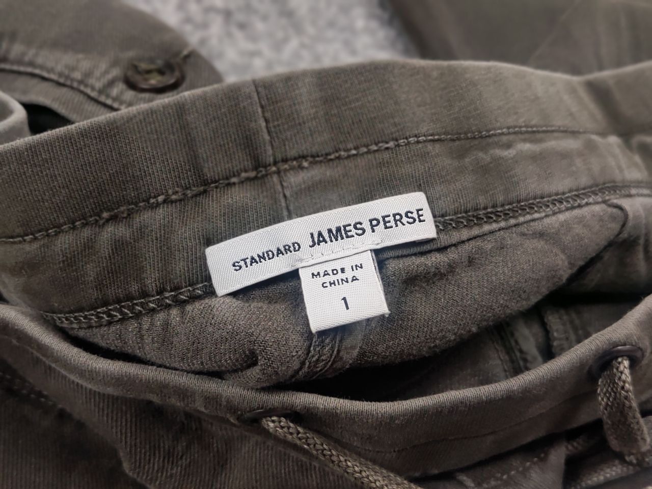 James Perse James Perse Standard Design Olive Faded Cotton Blend Pants Size 30" / US 8 / IT 44 - 16 Thumbnail