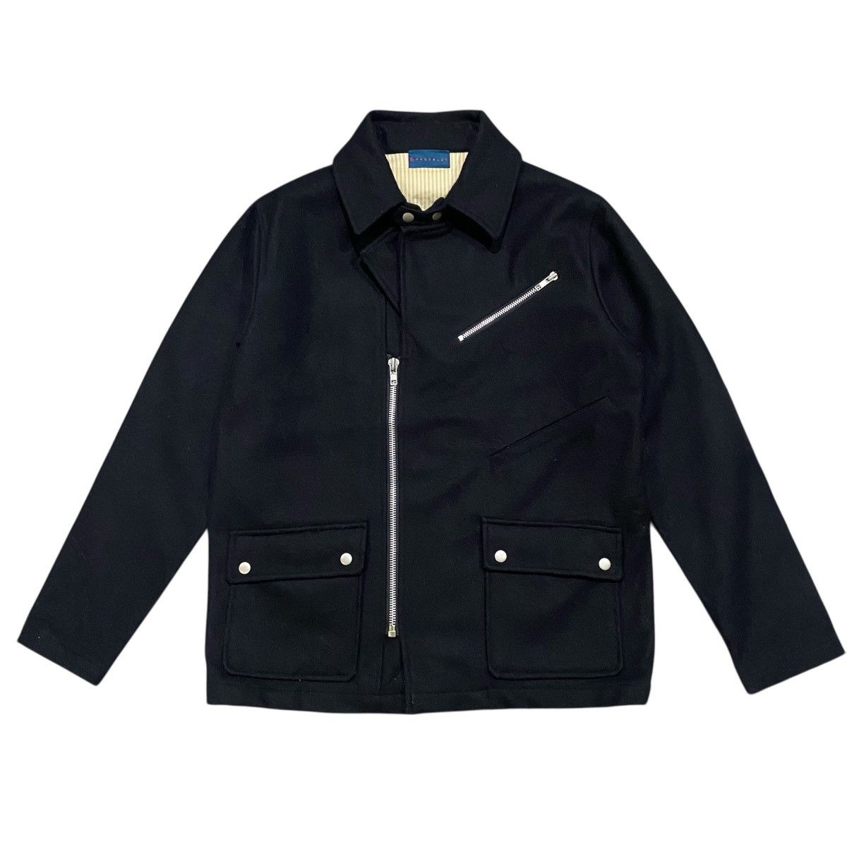 RAGEBLUE Rageblue by Porter Co. Rider Jacket | Asymmetrical Zip Size US M / EU 48-50 / 2 - 2 Thumbnail
