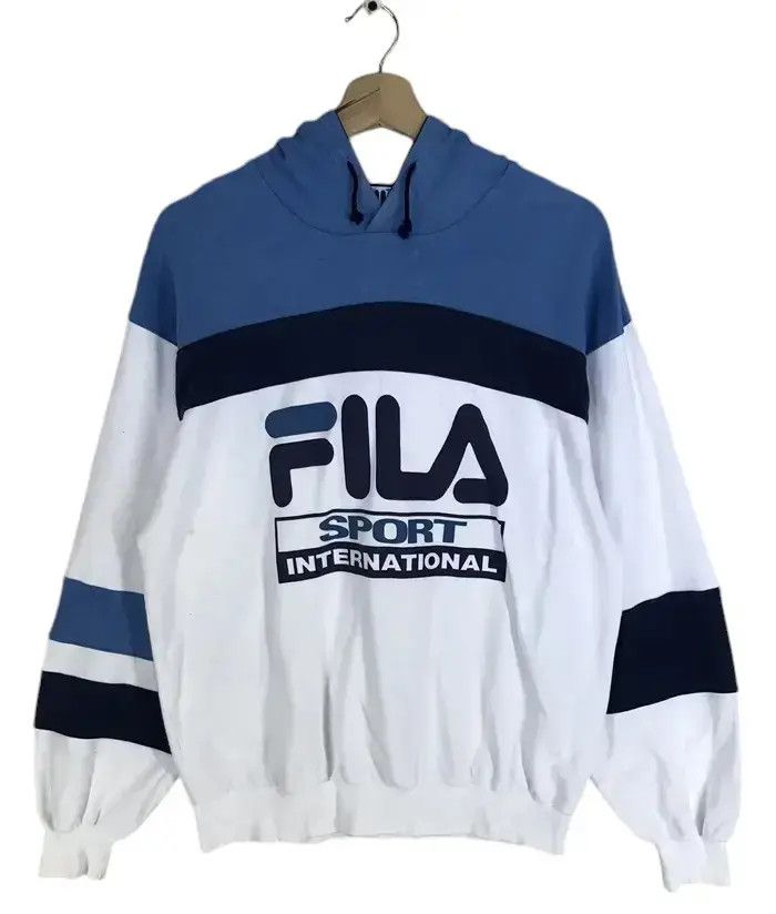 Fila Vintage Fila Hoodies Size US L / EU 52-54 / 3 - 1 Thumbnail