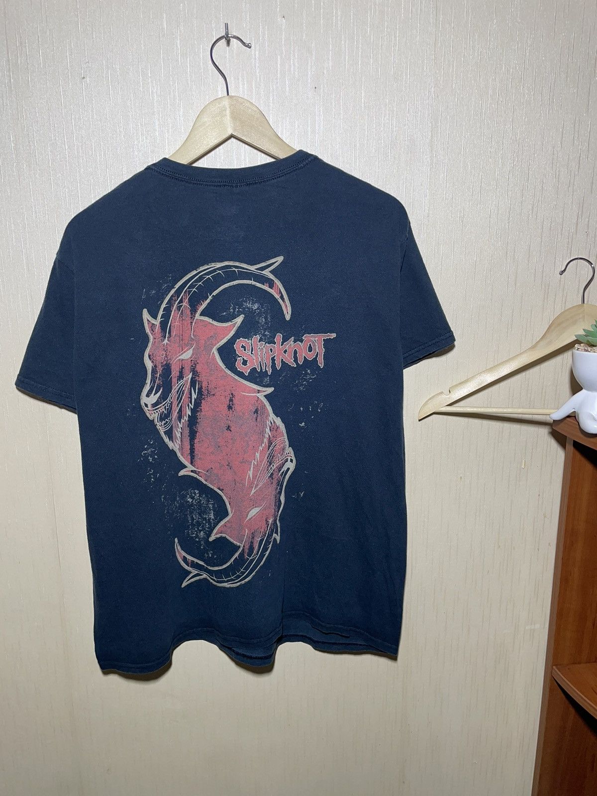 Slipknot × Vintage Slipknot vintage streetwear T shirt Size US L / EU 52-54 / 3 - 3 Thumbnail
