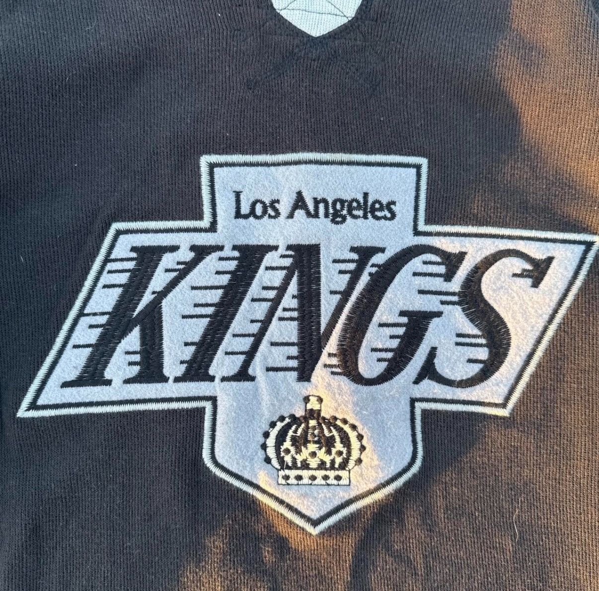 NHL Vintage 90s CCM Los Angeles Kings hockey jersey lace-up Size US L / EU 52-54 / 3 - 2 Thumbnail