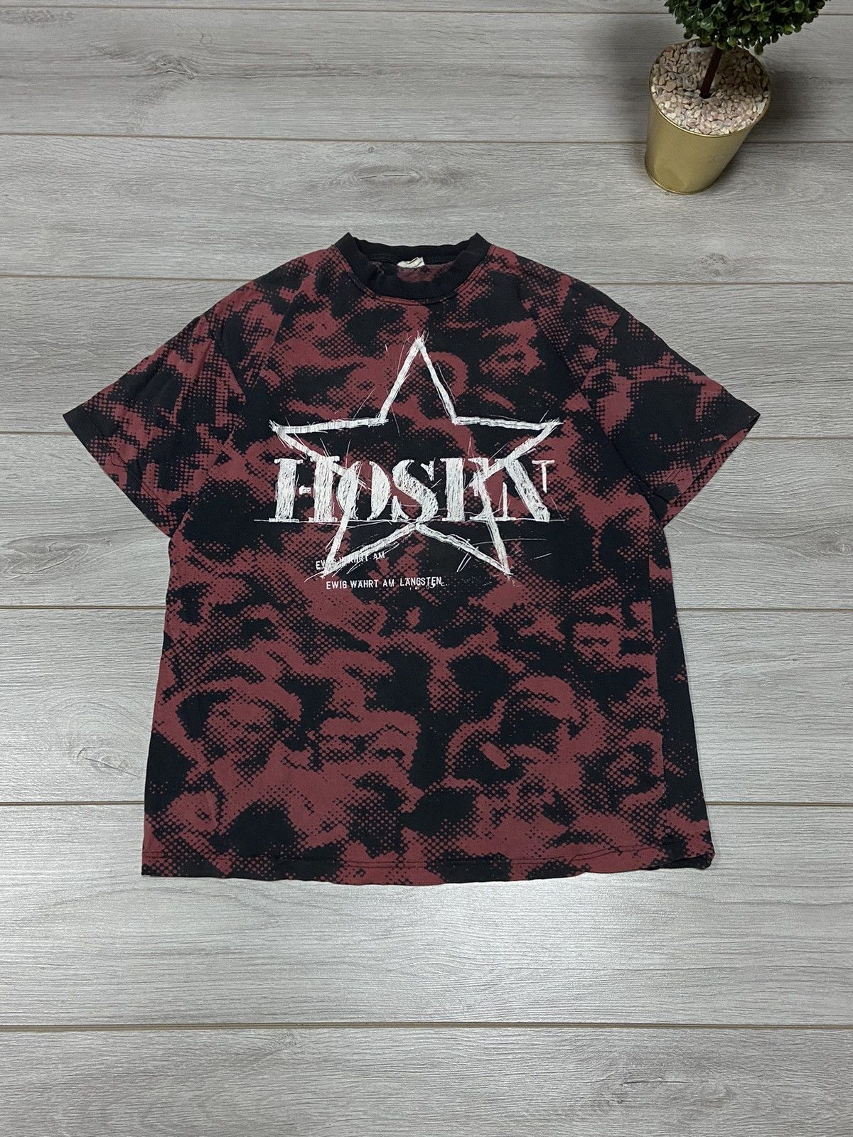 Band Tees Vintage 90s star Die Toten Hosen faces overprint hoodie Size US L / EU 52-54 / 3 - 1 Thumbnail