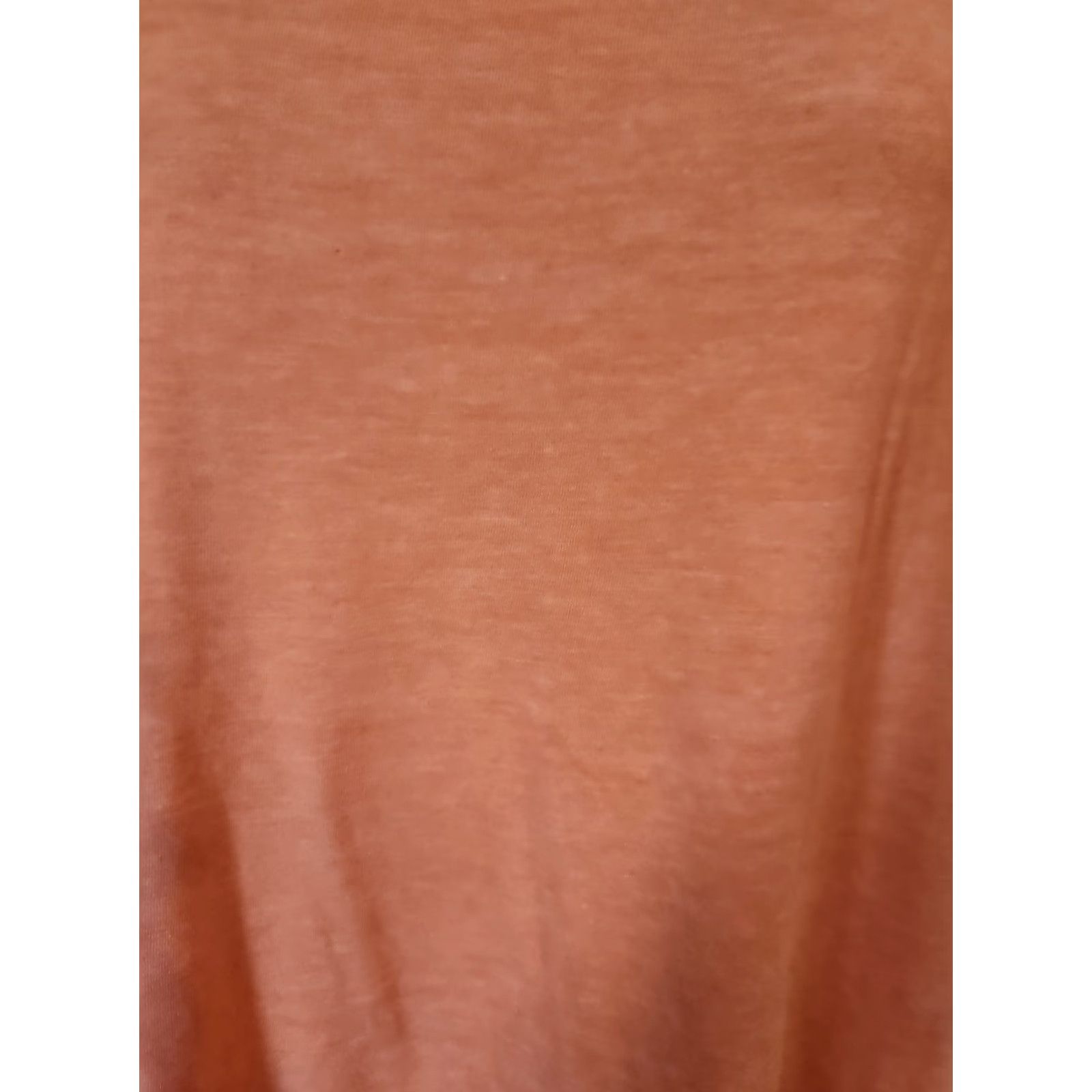 Torrid Torrid T-Shirt Shirt 1X Orange Short Sleeve Top Classic Fit Womens Casual Basic 1X Polyester Cotton Easy Care Vintage No Size XL / US 12-14 / IT 48-50 - 2 Thumbnail