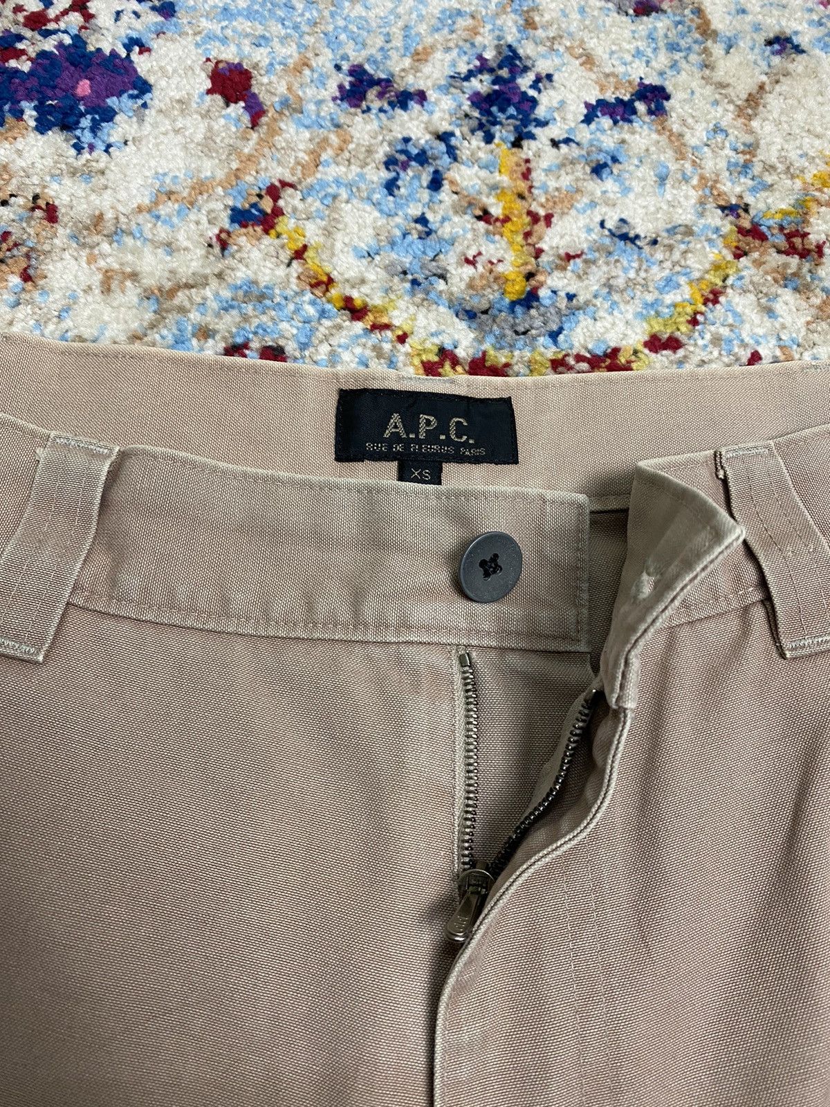 A.P.C. × Vintage ETE 1990 APC Rue De Fleures Paris Chino Pants Size US 30 / EU 46 - 4 Thumbnail