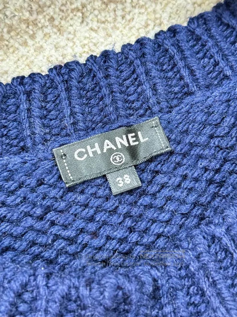 Chanel Chanel Jacquard long-sleeved sweater Size XS / US 0-2 / IT 36-38 - 4 Thumbnail