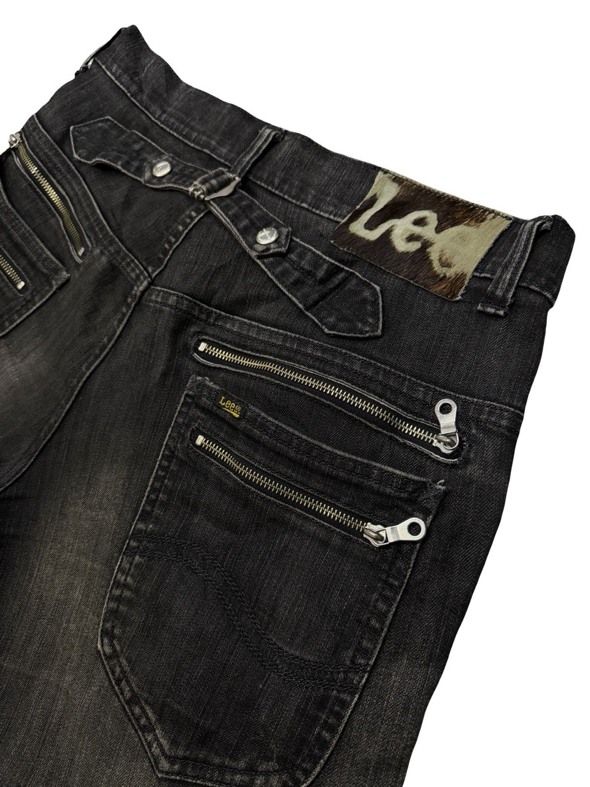 Lee Vintage Y2K Lee Cowboy Buckle Back | Japan biker Denim | W34 Size US 34 / EU 50 - 8 Thumbnail