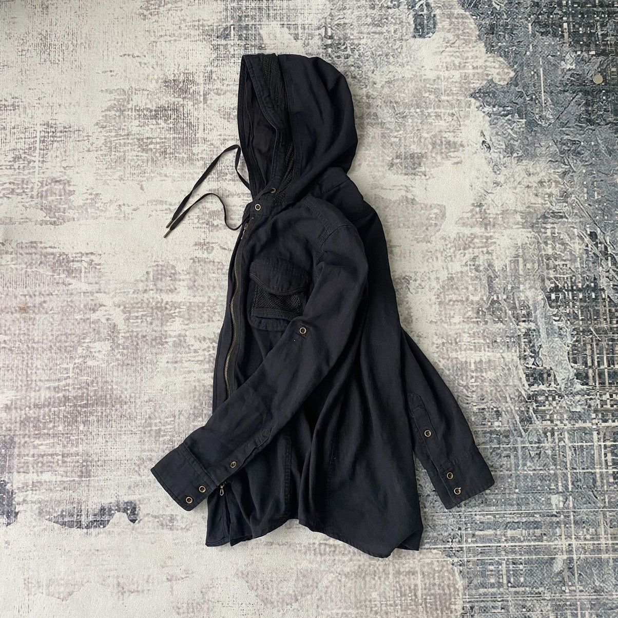 If Six Was Nine × Japanese Brand × Le Grande Bleu (L.G.B.) GOA Two Pocket Shirt Zipper Hoodie Size US S / EU 44-46 / 1 - 4 Thumbnail
