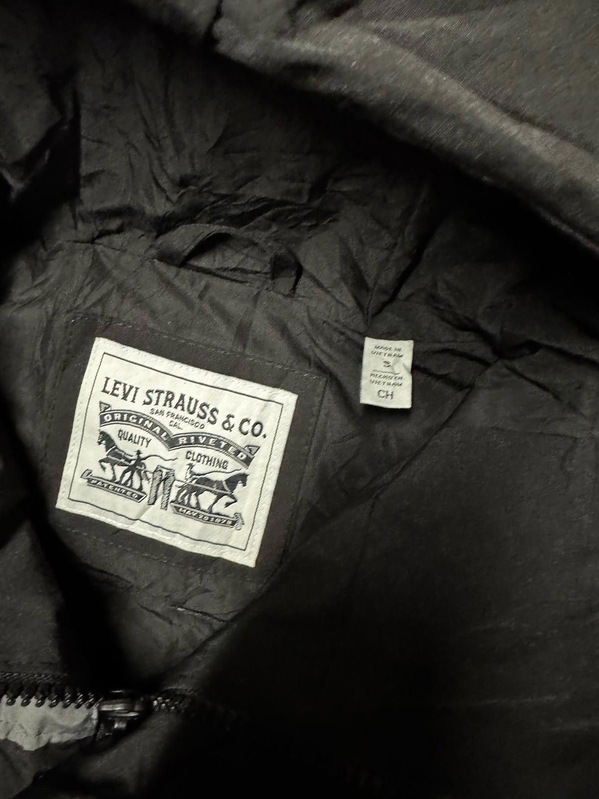 Designer Levi Strauss & Co. Men's Puffer Jacket - Black and Grey Size US M / EU 48-50 / 2 - 4 Thumbnail