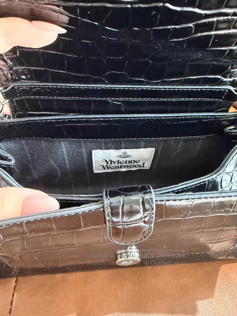 Vivienne Westwood Vivienne Westwood size os HAZEL Medium Single Shoulder Bag Size ONE SIZE - 5 Thumbnail