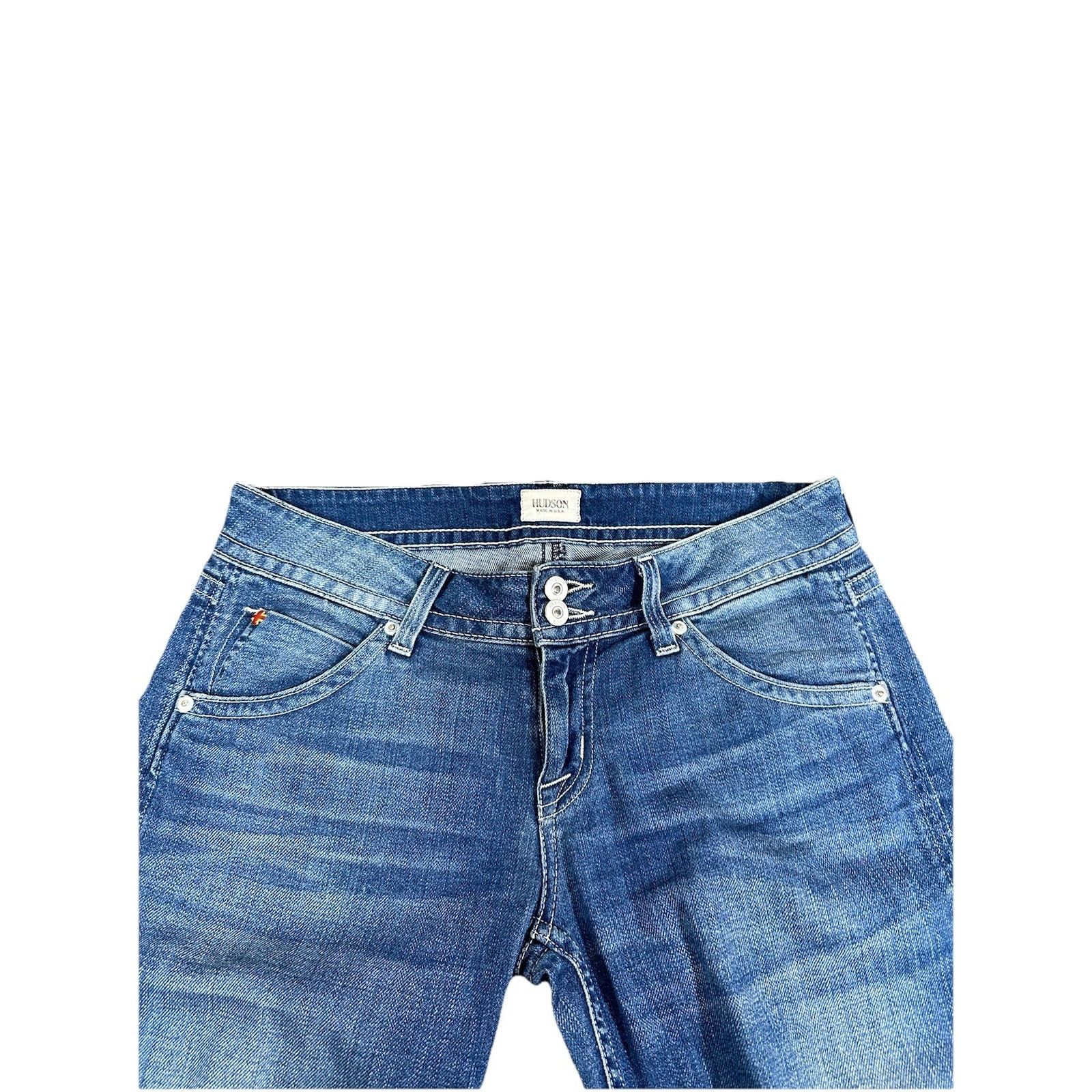 Hudson Vintage Hudson USA Made Denim Shorts Jorts Summer Beach Size US 28 / EU 44 - 2 Thumbnail