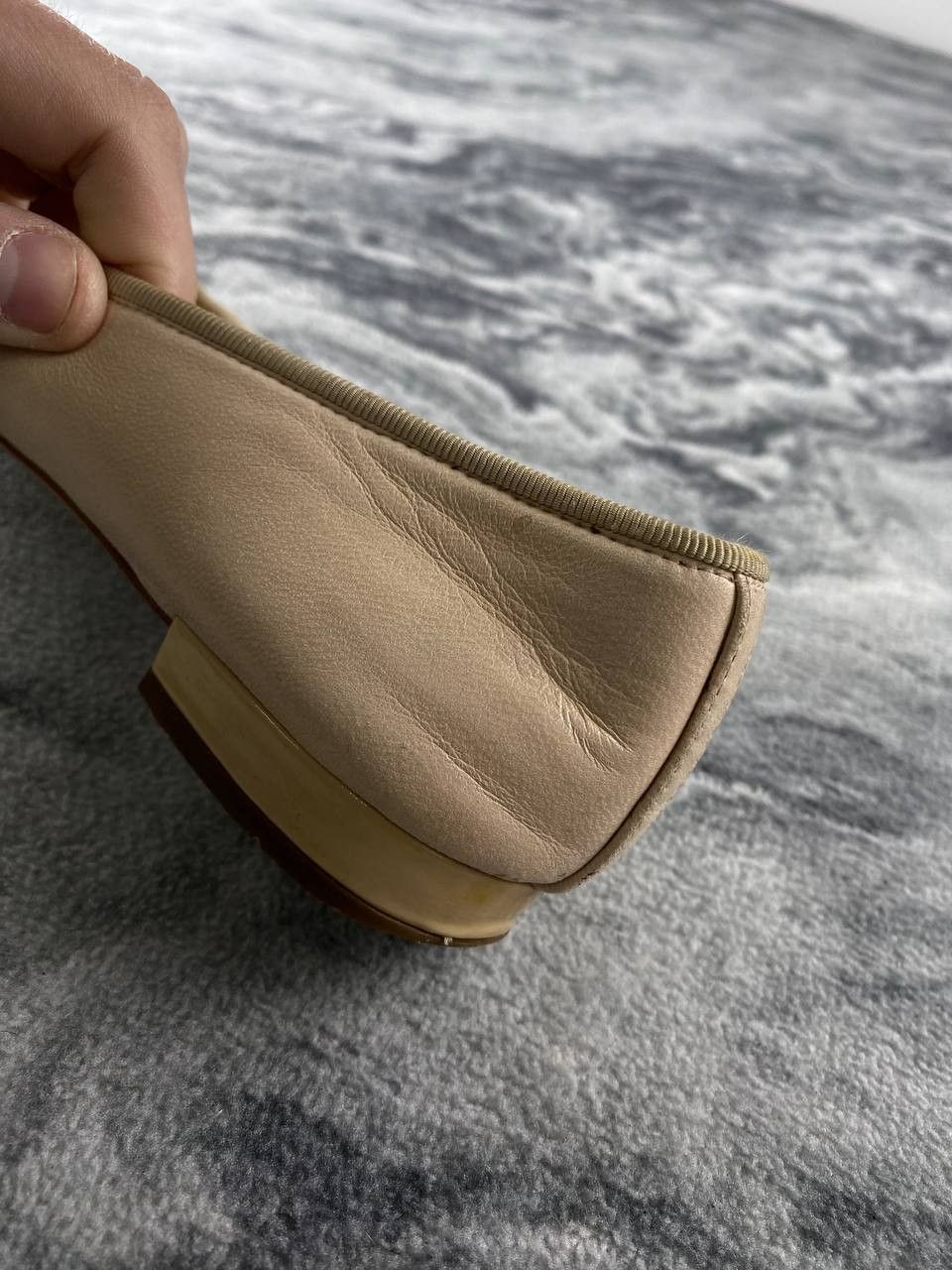 Prada Prada Quilted Bow Leather Ballet Flats Women Size 38 Beige Size US 8 / IT 38 - 14 Thumbnail
