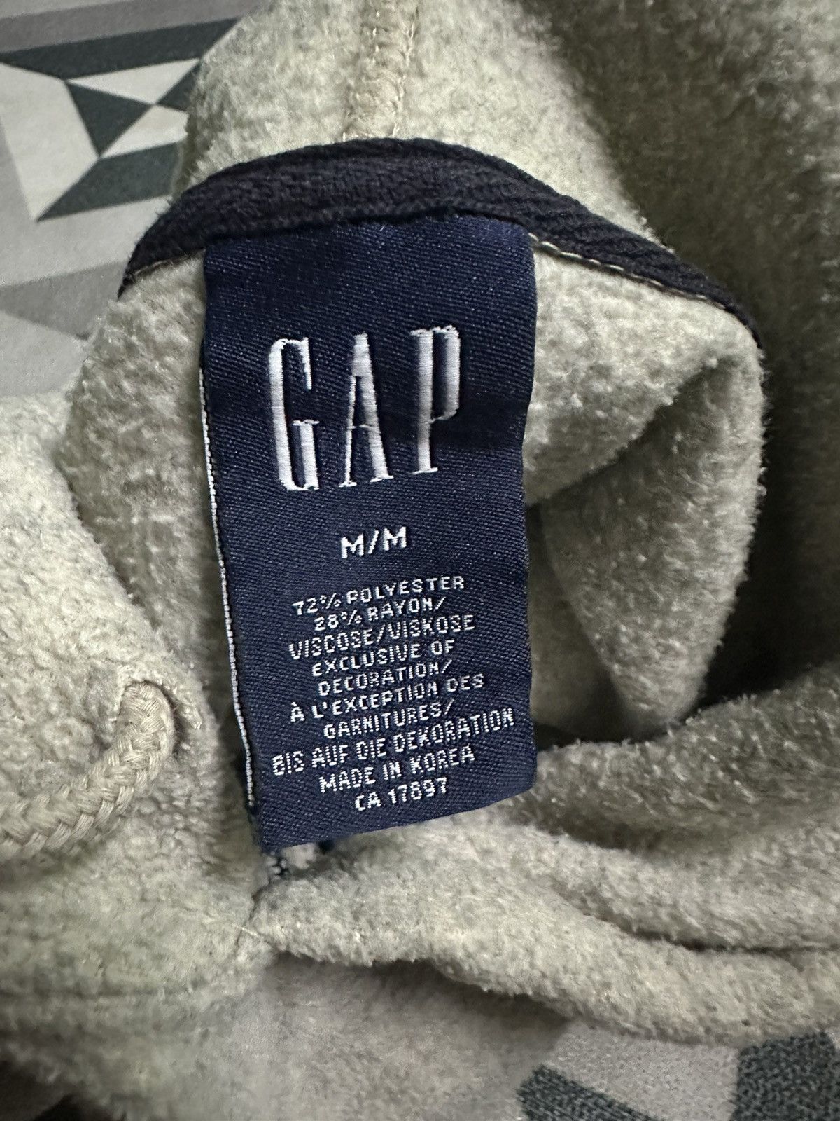 Gap Gap center logo pullover hoodie Size US M / EU 48-50 / 2 - 8 Thumbnail