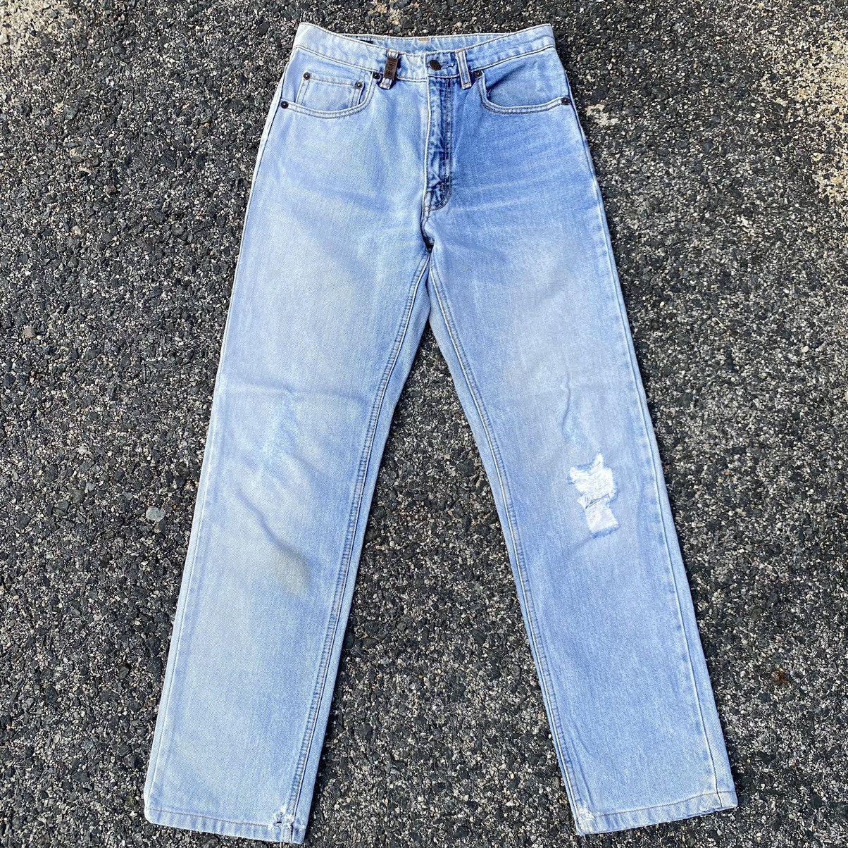 Vintage Big John Distressed Denim Jeans