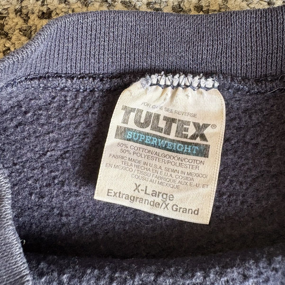 Tultex Vintage Tultex Tacoma Baptist Crusaders Size US XL / EU 56 / 4 - 6 Thumbnail
