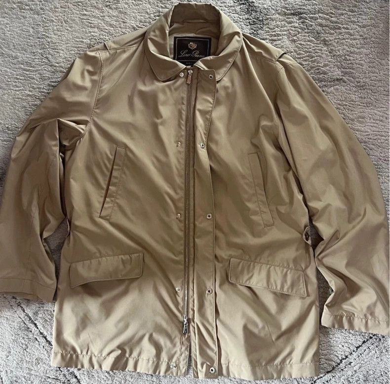 Loro Piana Loro Piana Beige Windbreaker Jacket Size US XL / EU 56 / 4 - 1 Thumbnail