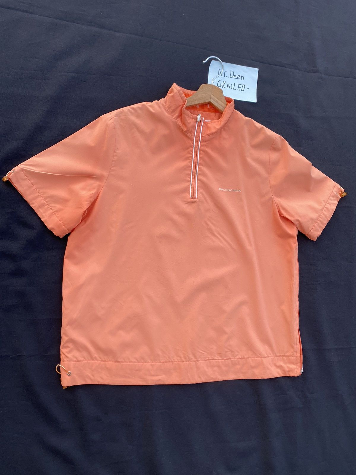 Balenciaga Rare Balenciaga Nylon Orange Outerwear Size US M / EU 48-50 / 2 - 4 Thumbnail