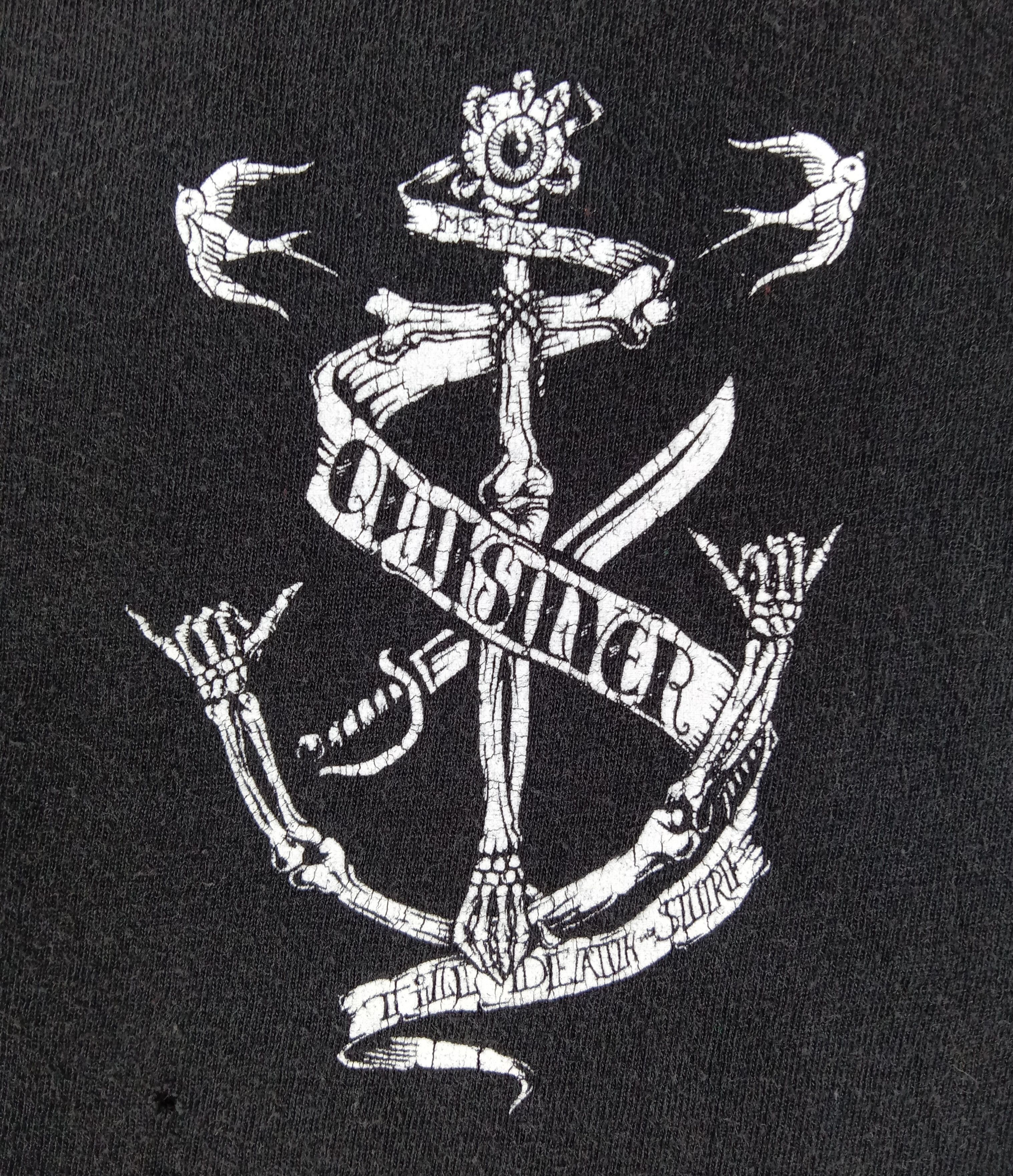 Quiksilver Vintage Quiksilver Cross Bone "Till Death Surf" T Shirt Size US XL / EU 56 / 4 - 6 Thumbnail